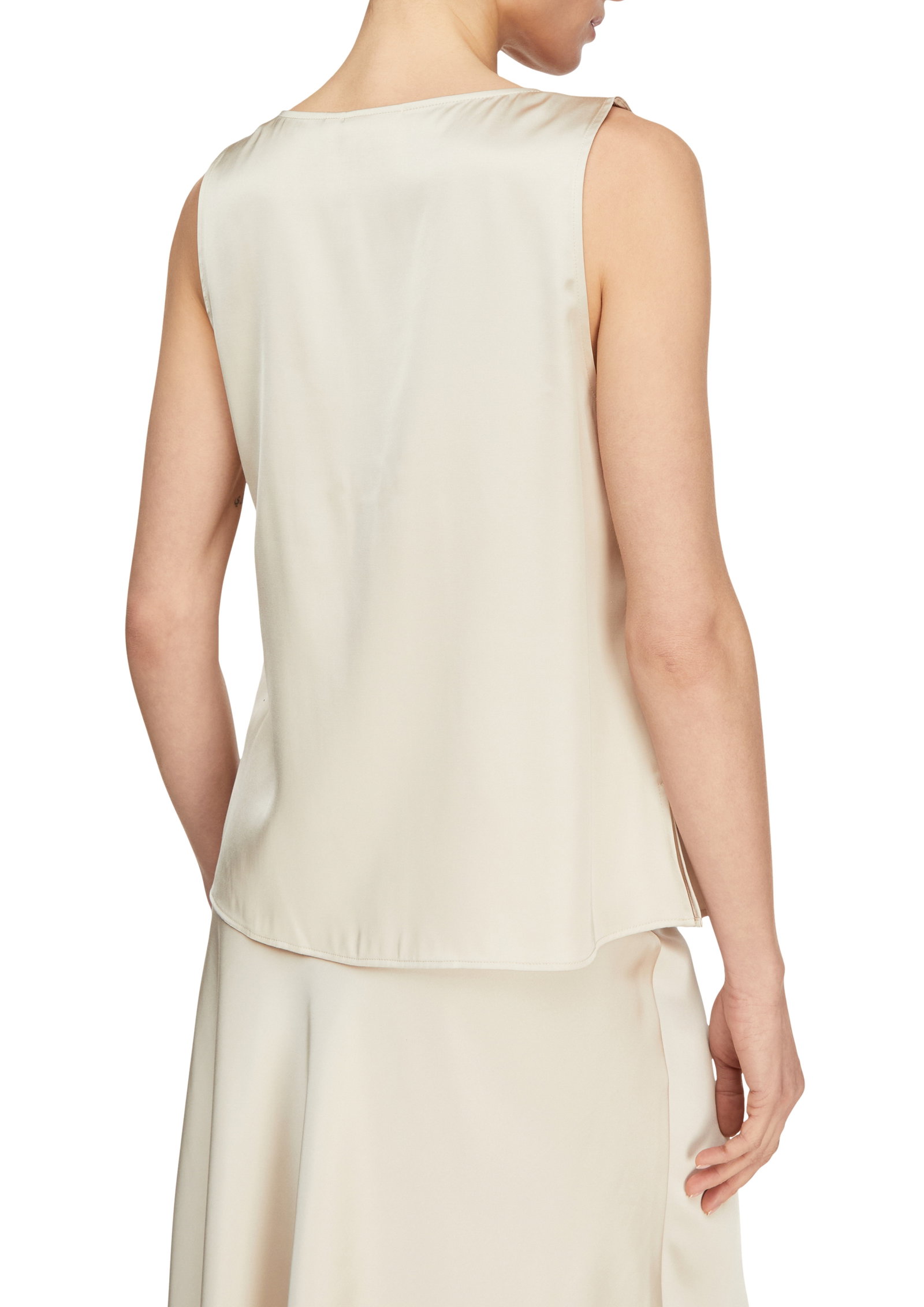 Comma Blusentop Satin-Wasserfall-Top #3