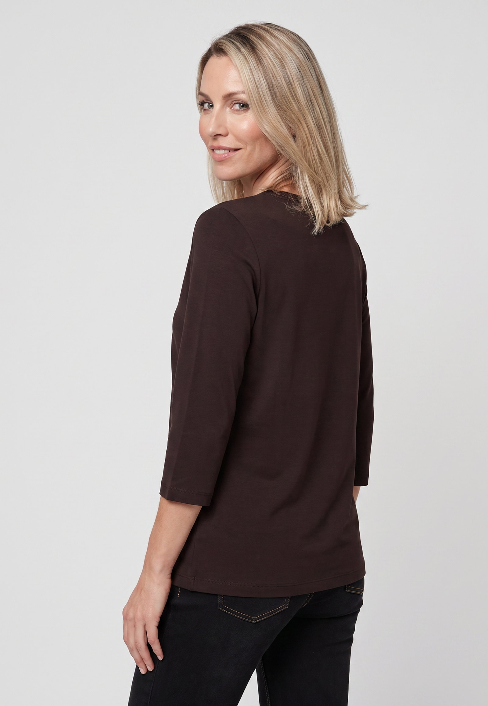 T-Shirt Long Sleeves, Coffee Bean #2