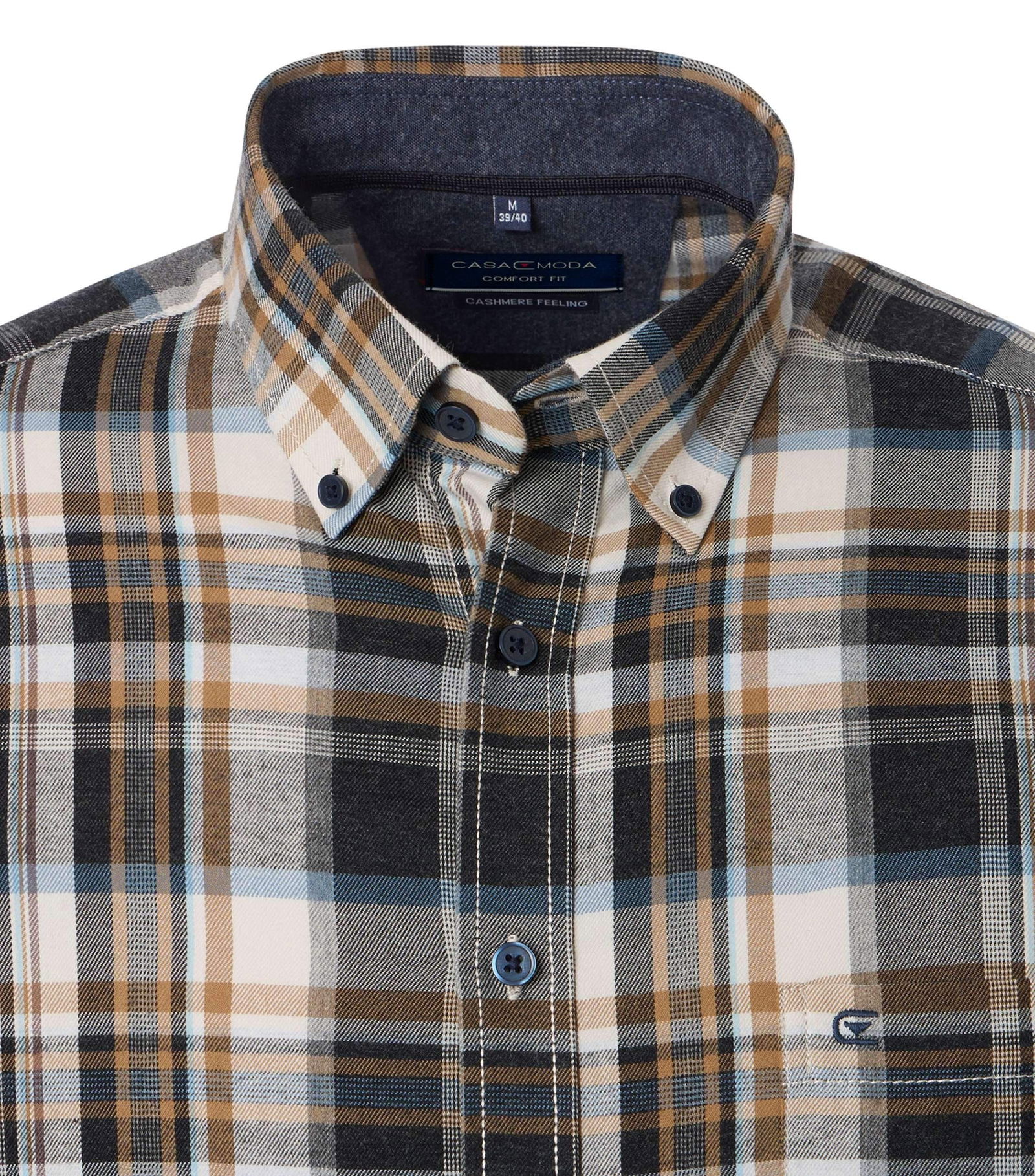 Casa Moda |  Casa Moda Hemd Modern Fit  | L | blau