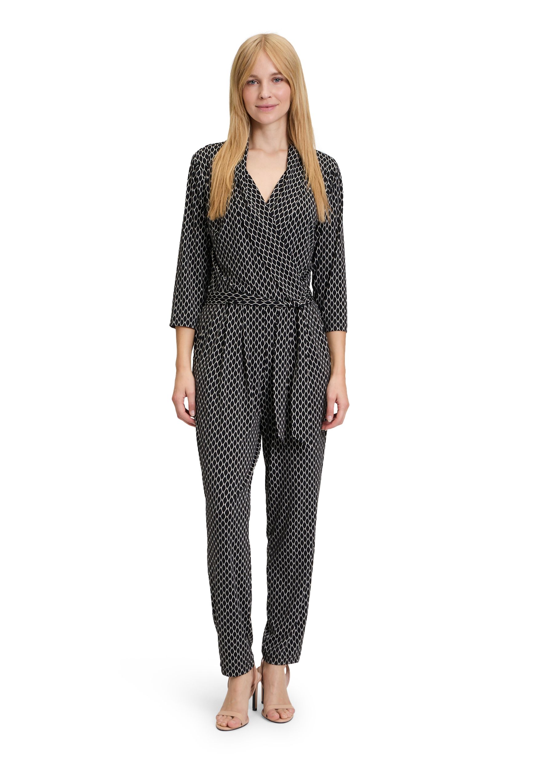 Betty Barclay |  Betty Barclay Jumpsuit  | 38 | schwarz/beige