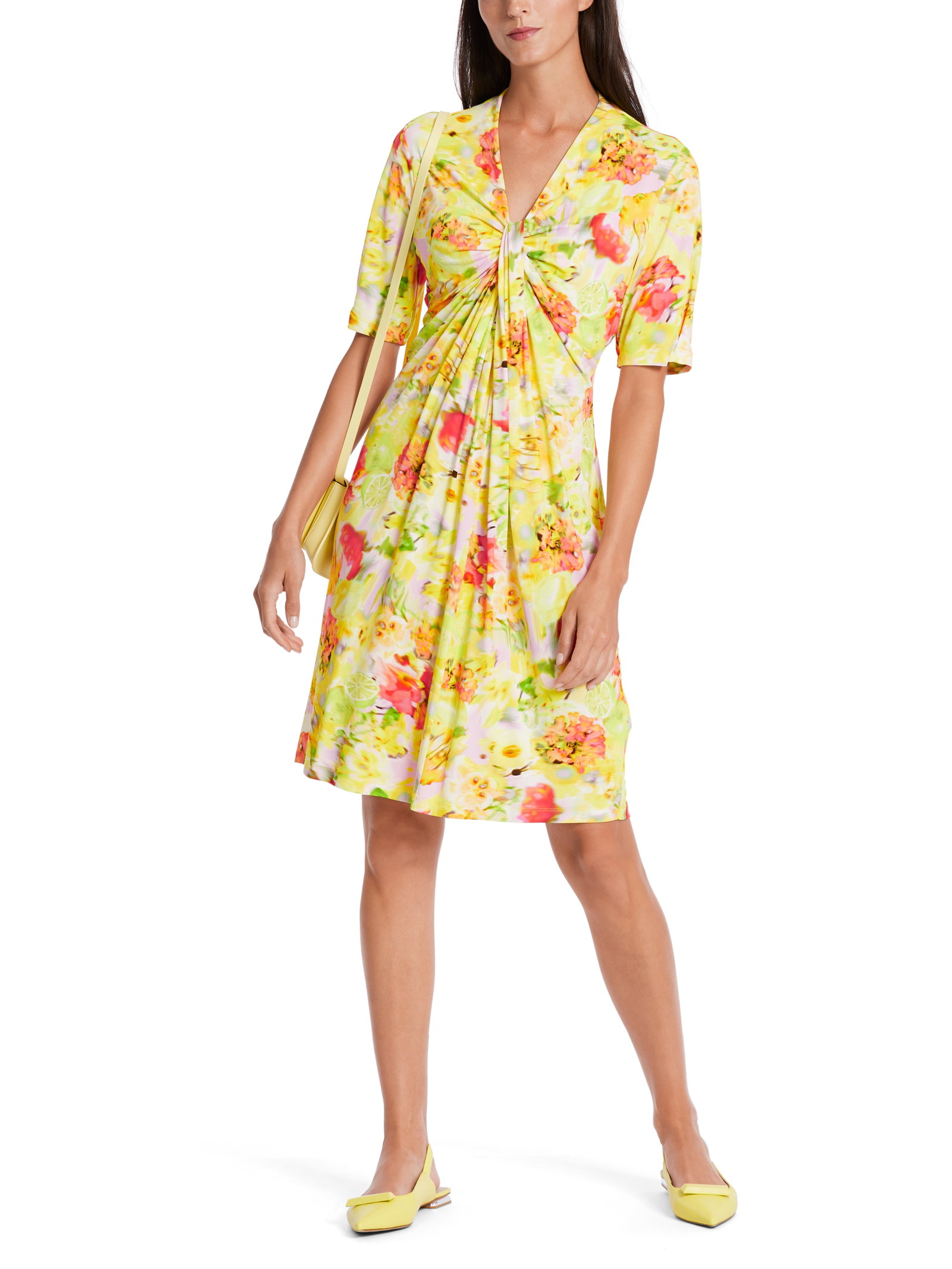 Marc Cain Collections Kleid im blurry Blumen-Dessin #2