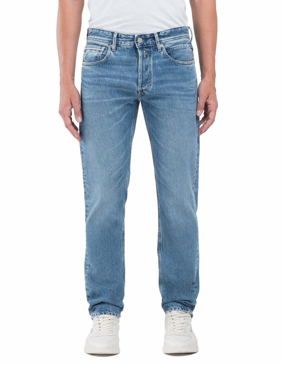 Replay Straight-Fit Jeans "Grover" #1