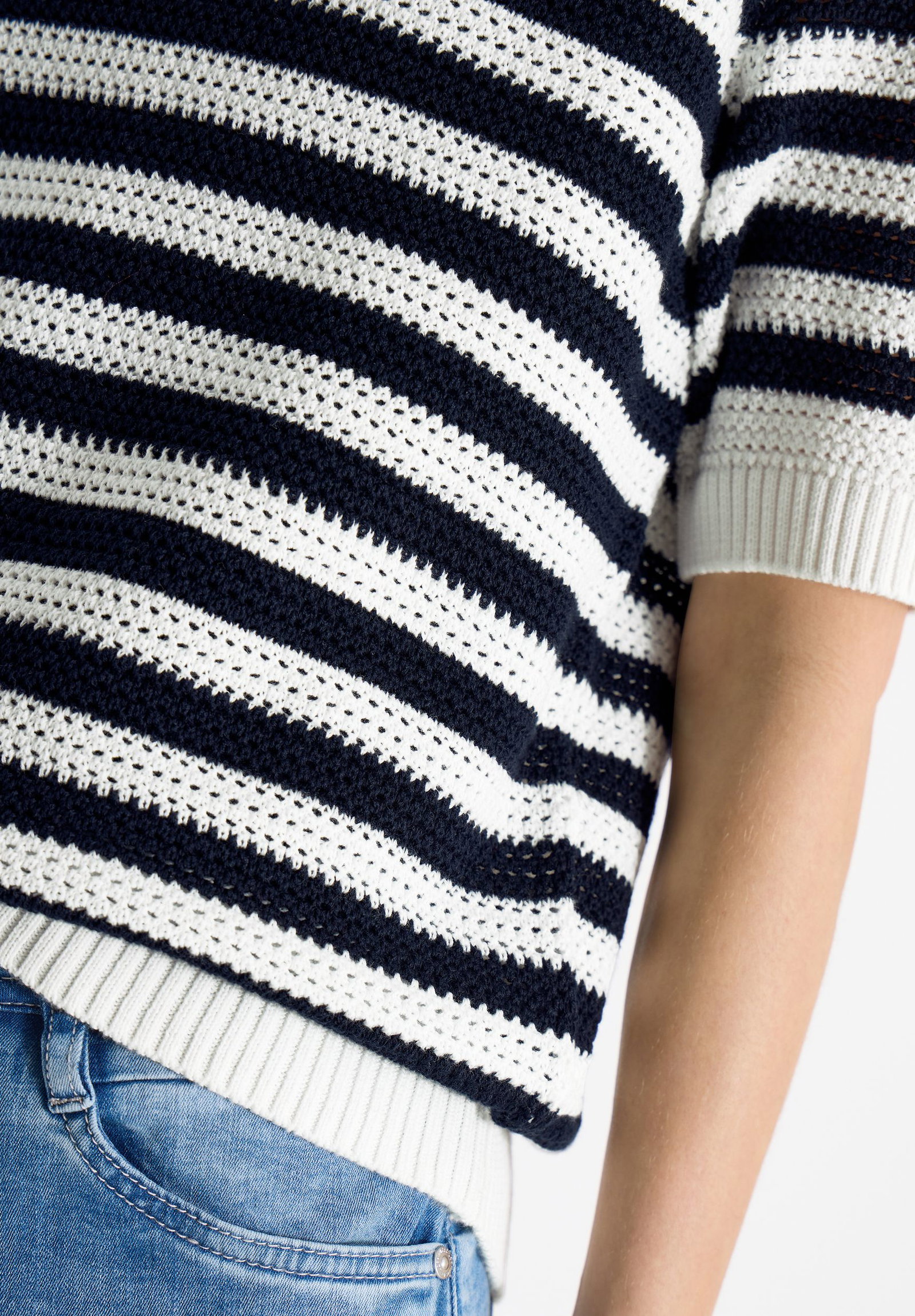 CECIL |  CECIL Pullover  | L | universal blue