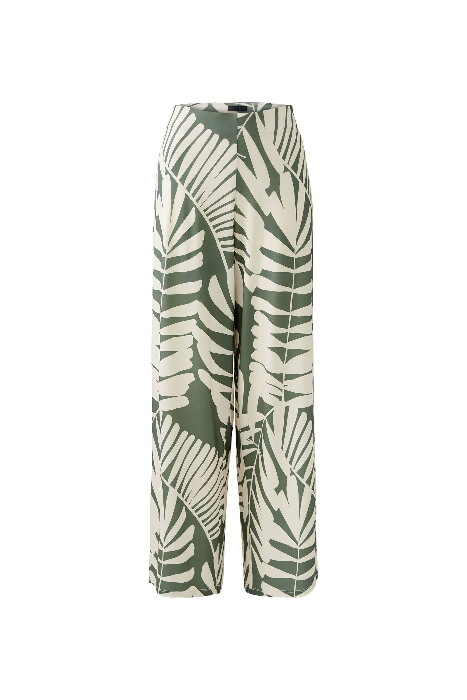 Oui |  Oui Schmale Hose  | 42 | green white