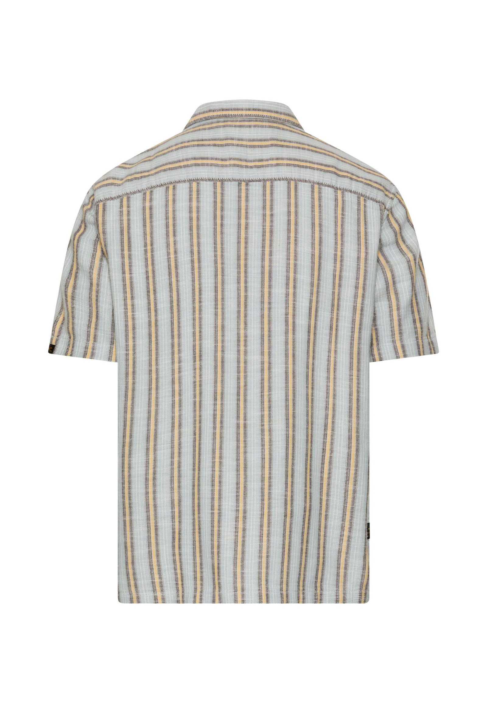 Camel Active |  Camel Active Hemd Regular Fit  | M | stone blue