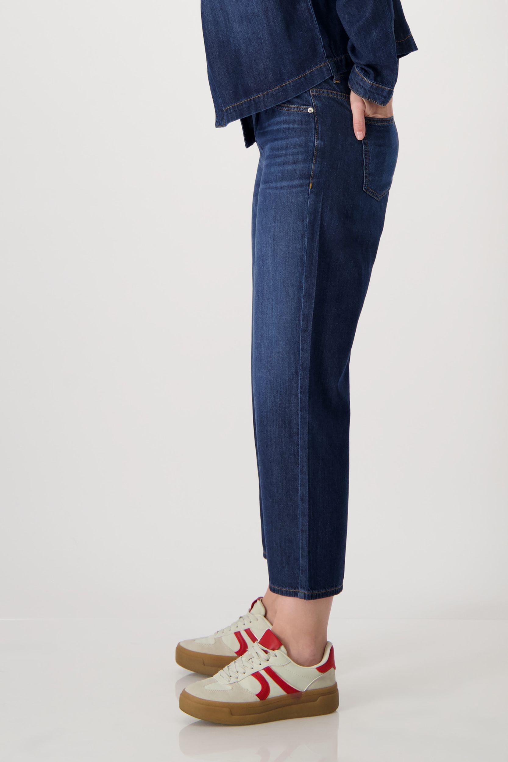 Monari |  Monari Schmale Hose  | 36 | jeans