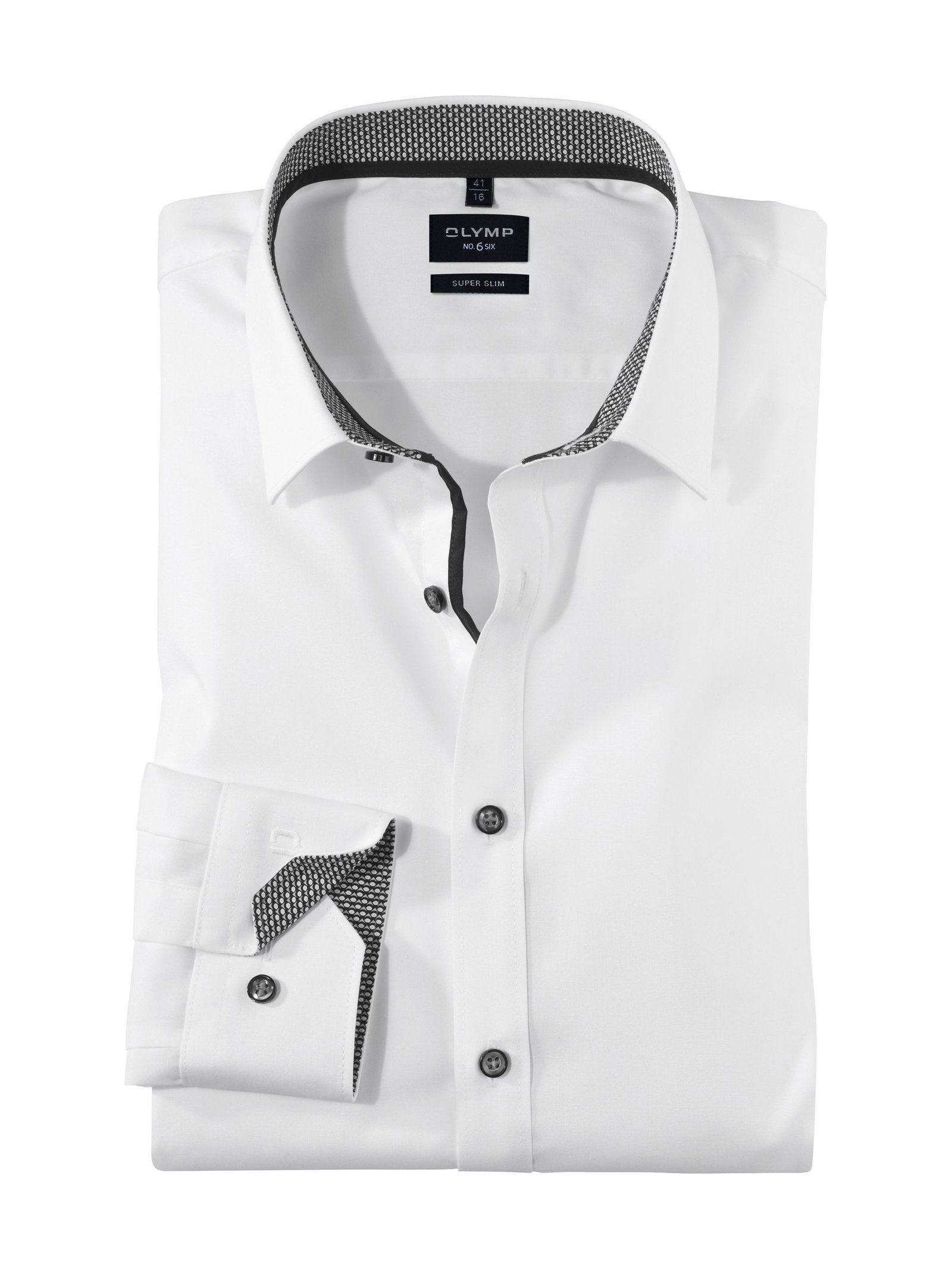 Chemise Homme Suitsupply Traveler Slim Fit - Taille UK 40L (Long), Blanc, 100% Coton - Occasion Très Bon état