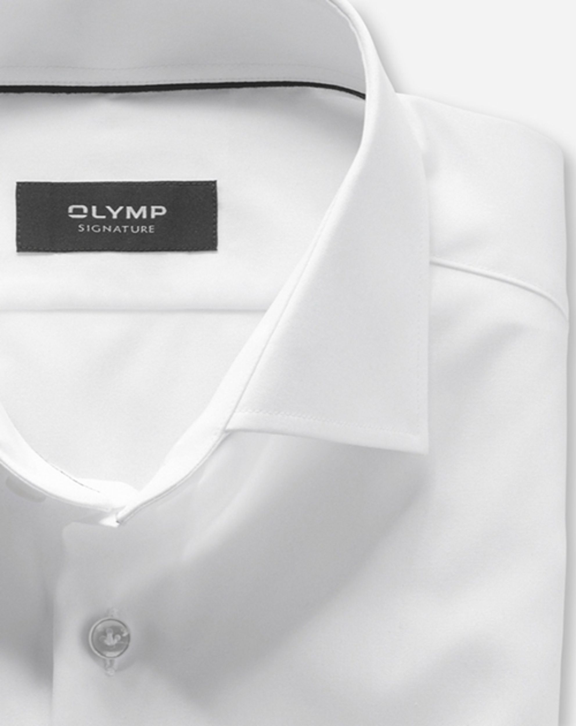 OLYMP Signature |  OLYMP Signature Hemd Modern Fit  | 43 | weiß