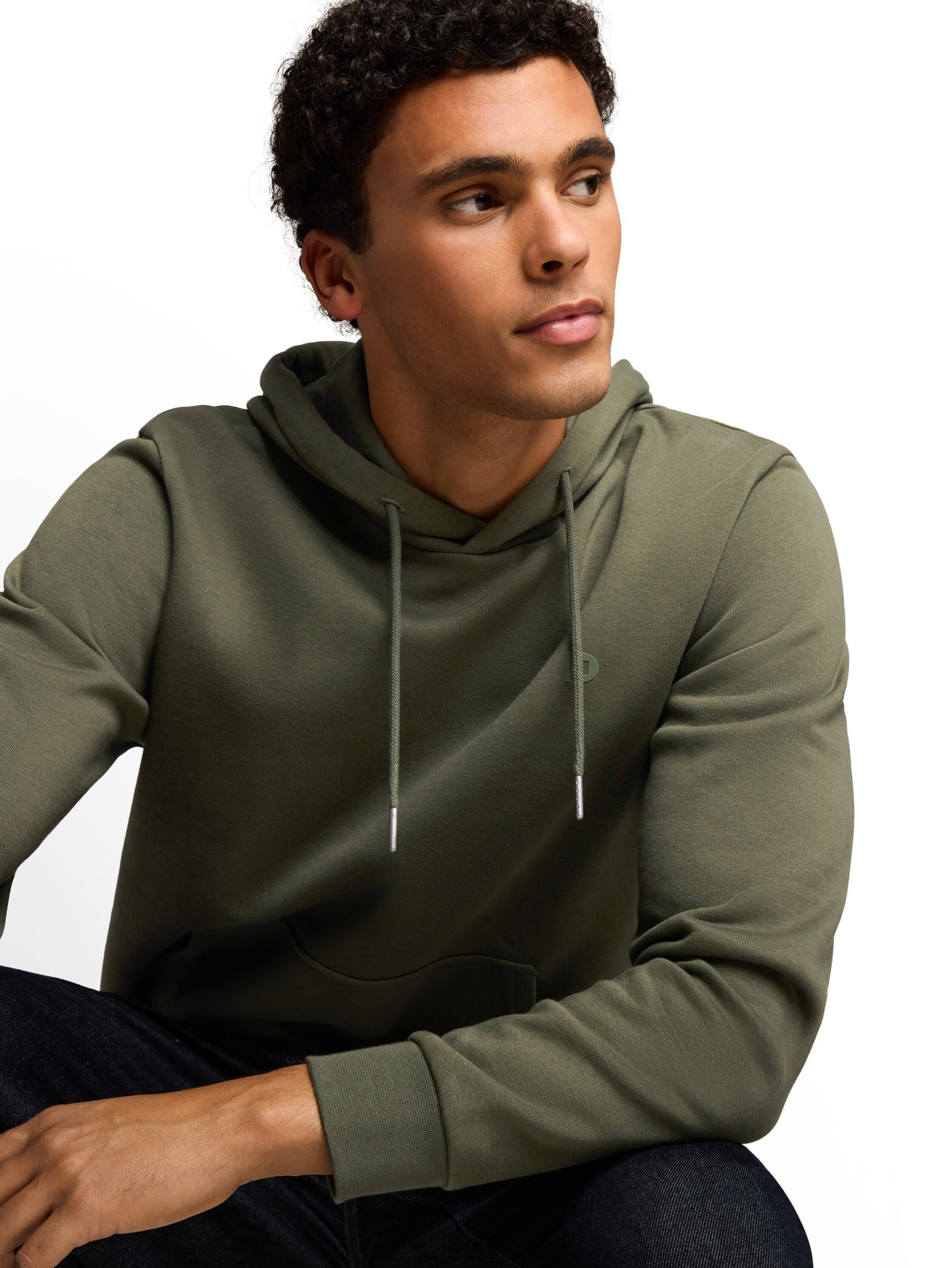 solid hoody, urban olive green #6