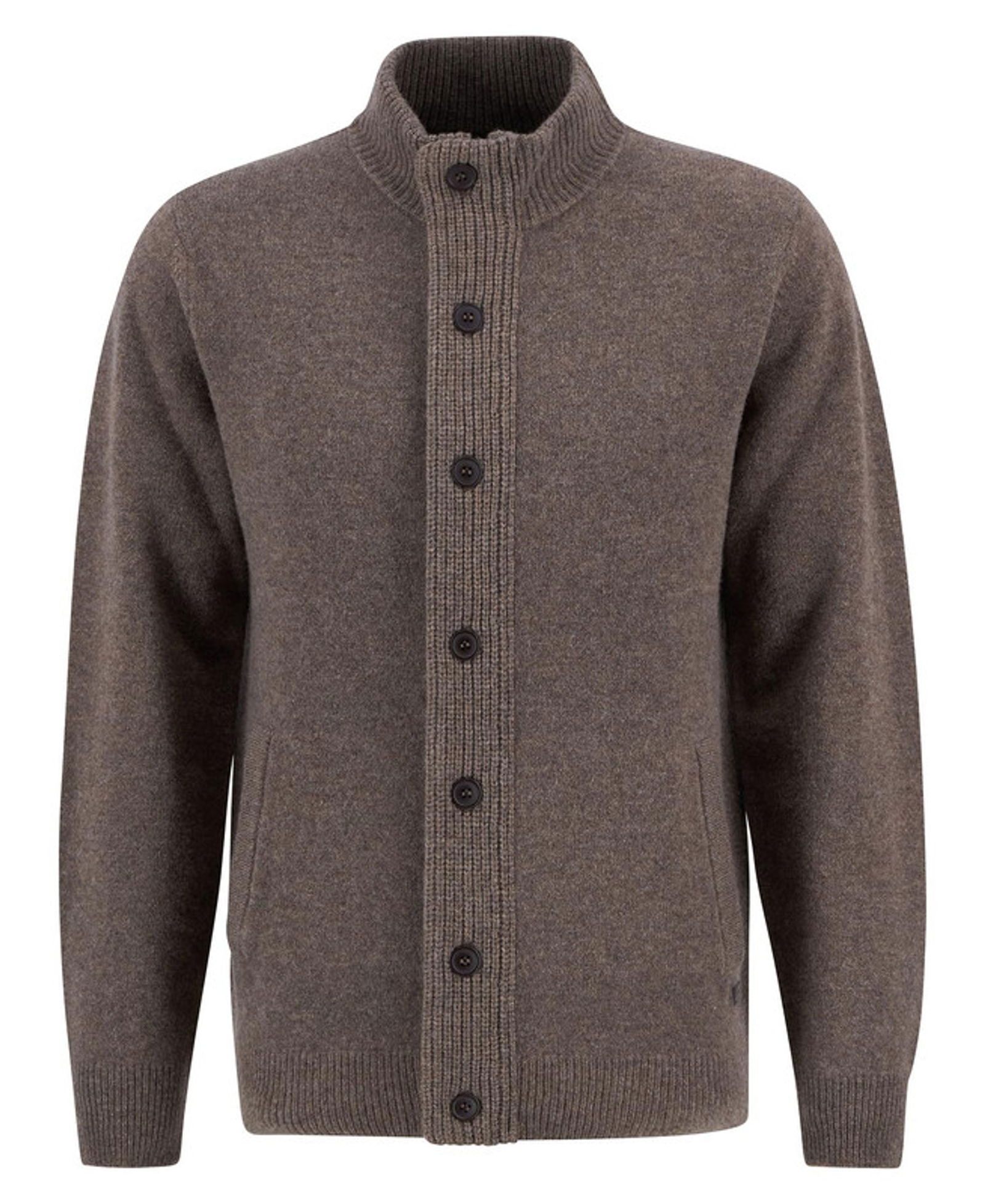  | Barbour Strickjacke ESSENTIAL | XL | Dark Stone