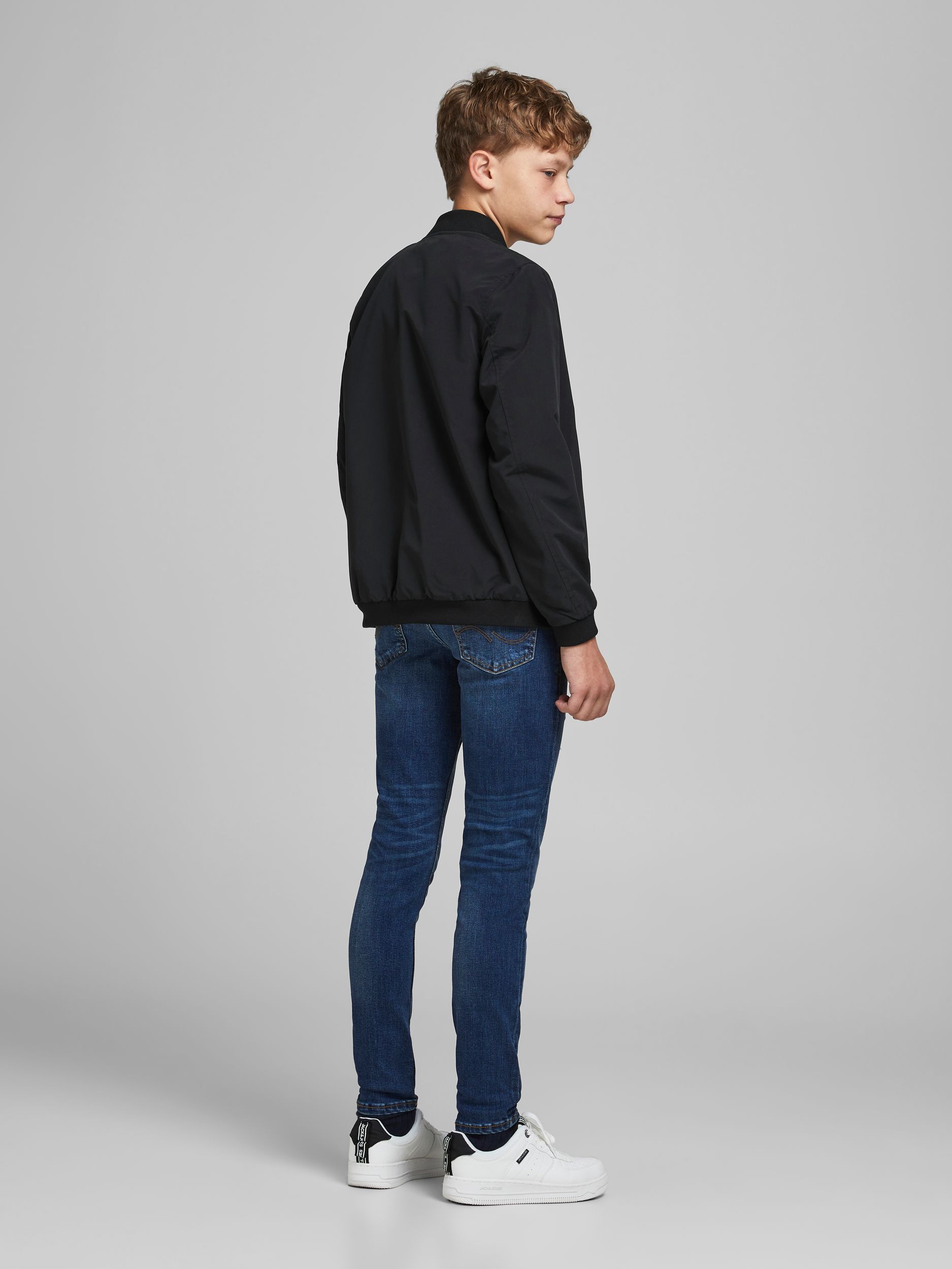 Jack&Jones |  JJERUSH BOMBER NOOS JNR | 152 | black