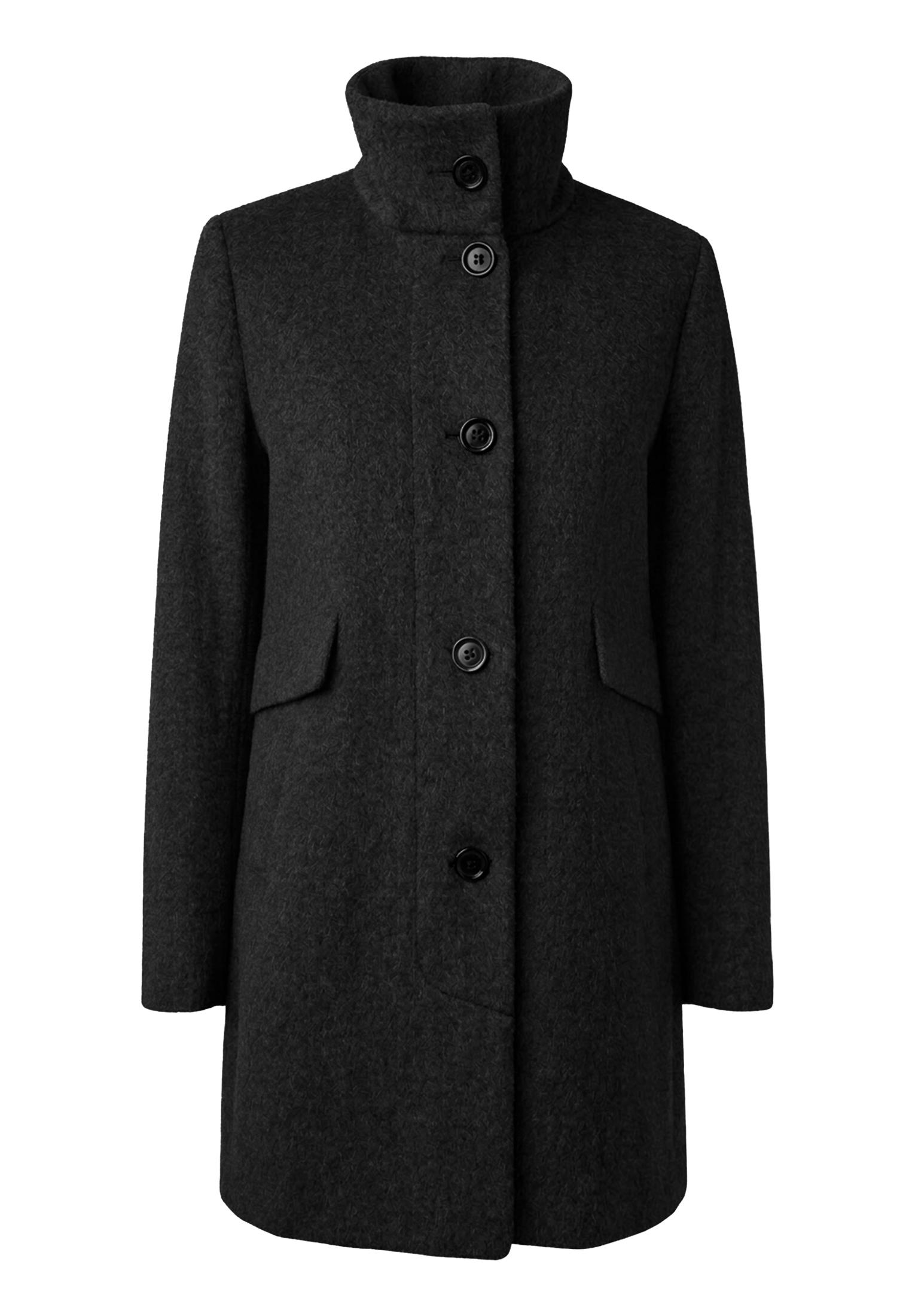 Jacke Wolle, Dark Black Melange #1