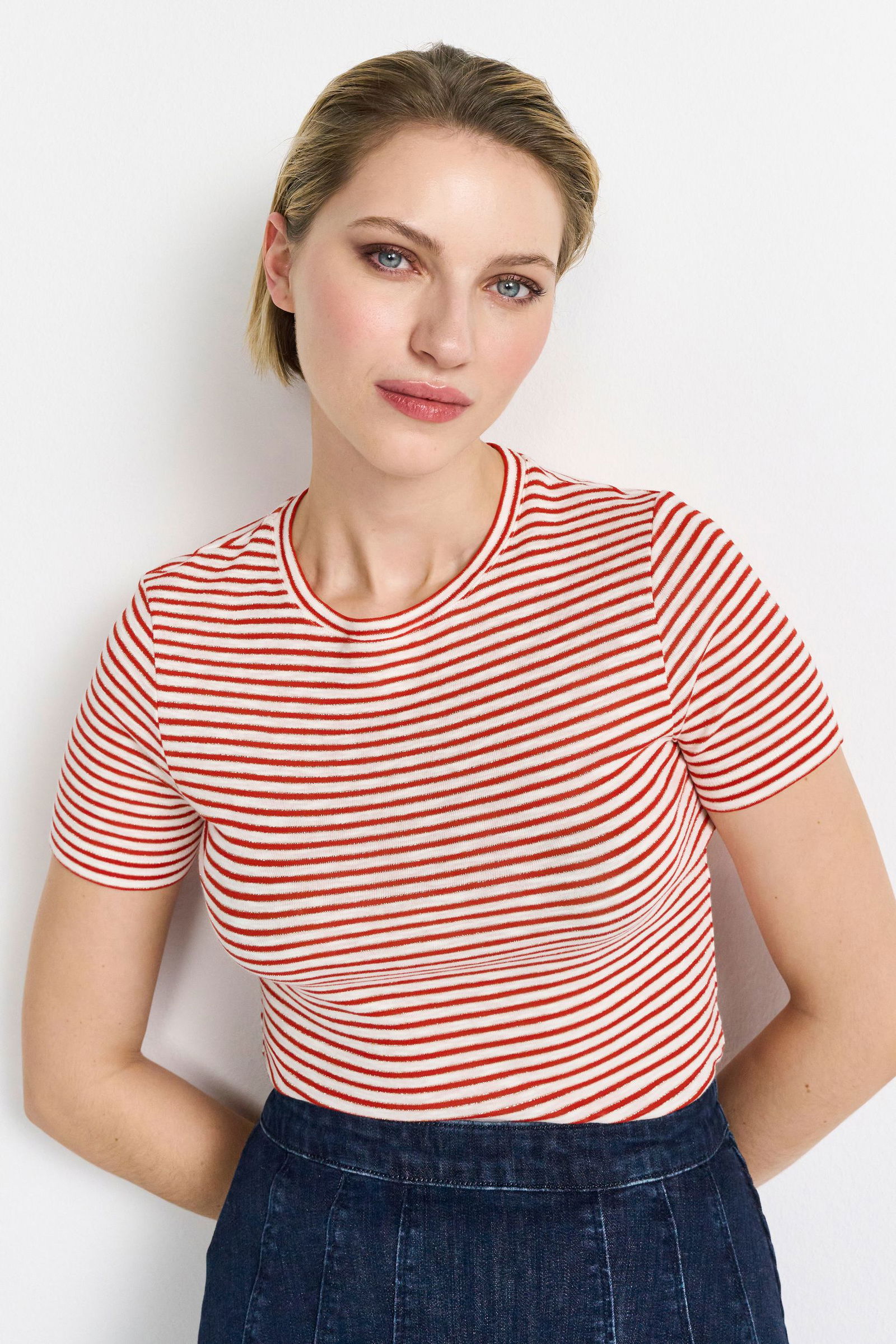 Rich & Royal | Rich & Royal Shirt | L | sunset red