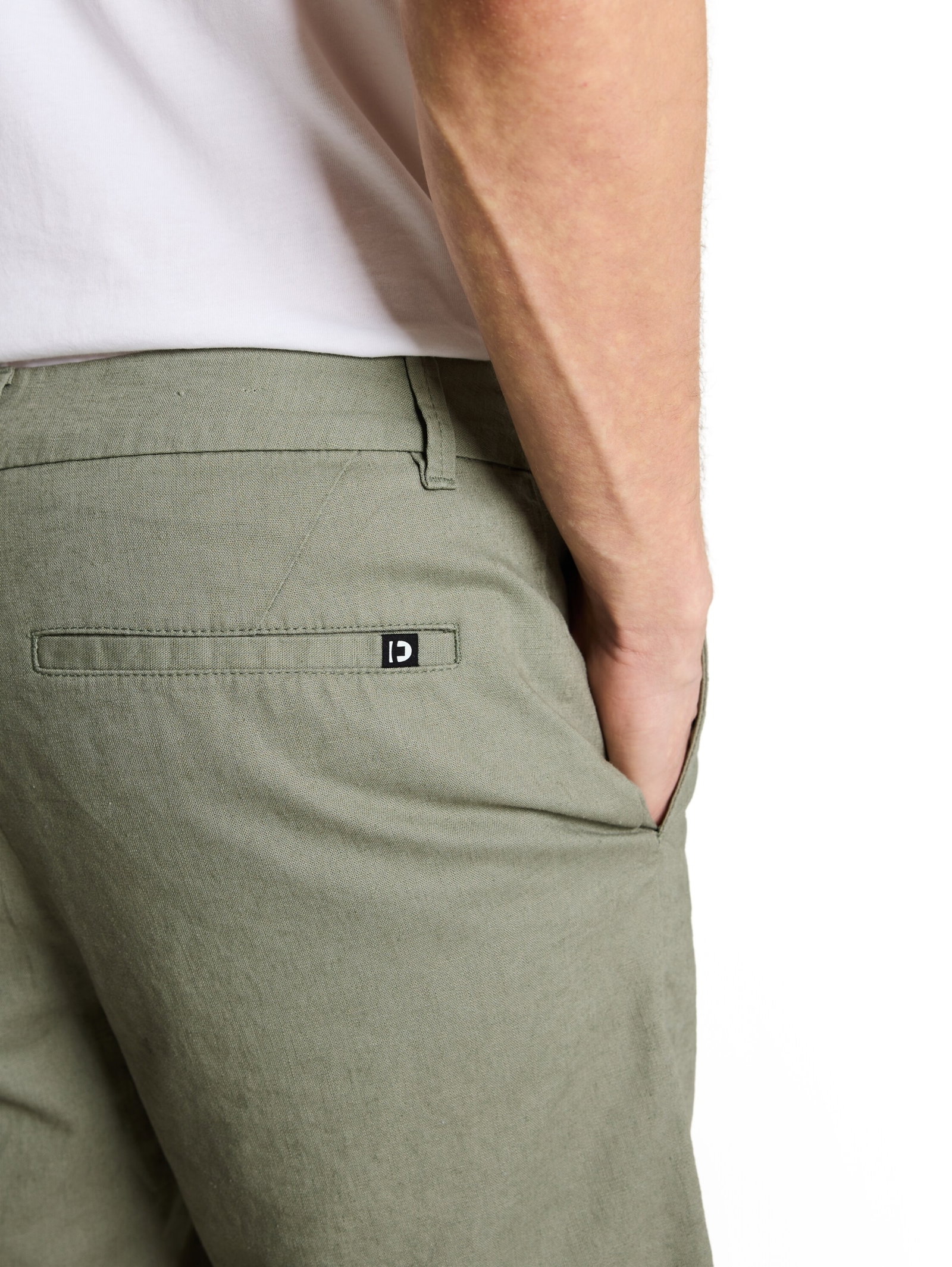 TTRELAXED Chino Shorts mit Leinenanteil #7
