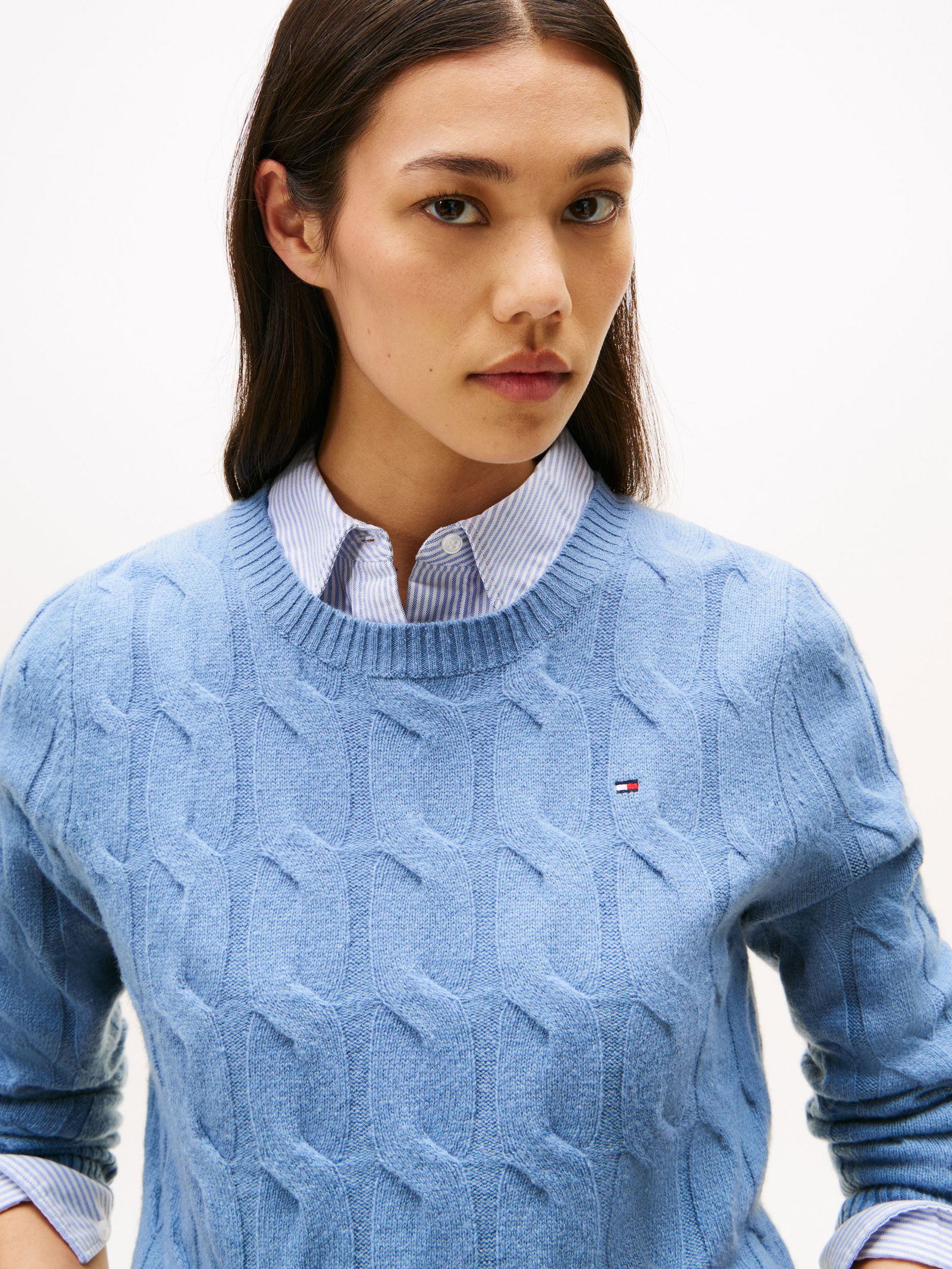 Tommy Hilfiger | Tommy Hilfiger Soft Strickpullover | XL | brisk blue