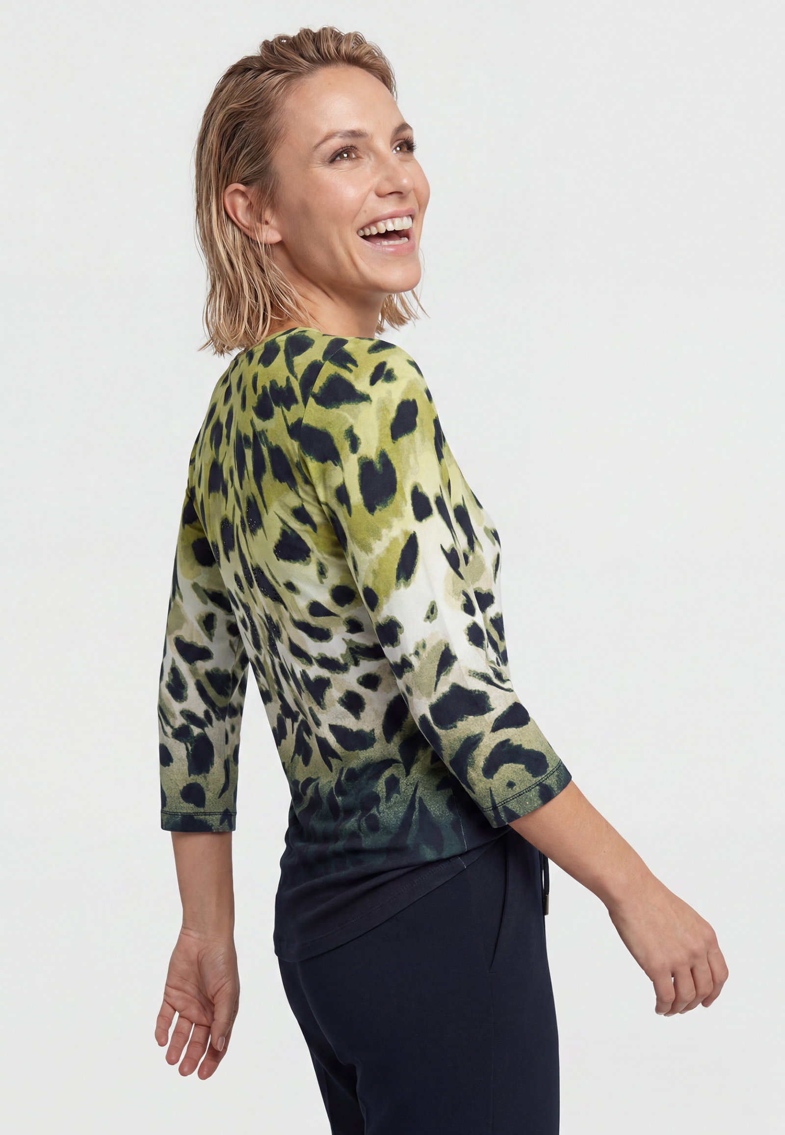 T-Shirt Long Sleeves, Wild Lime #5