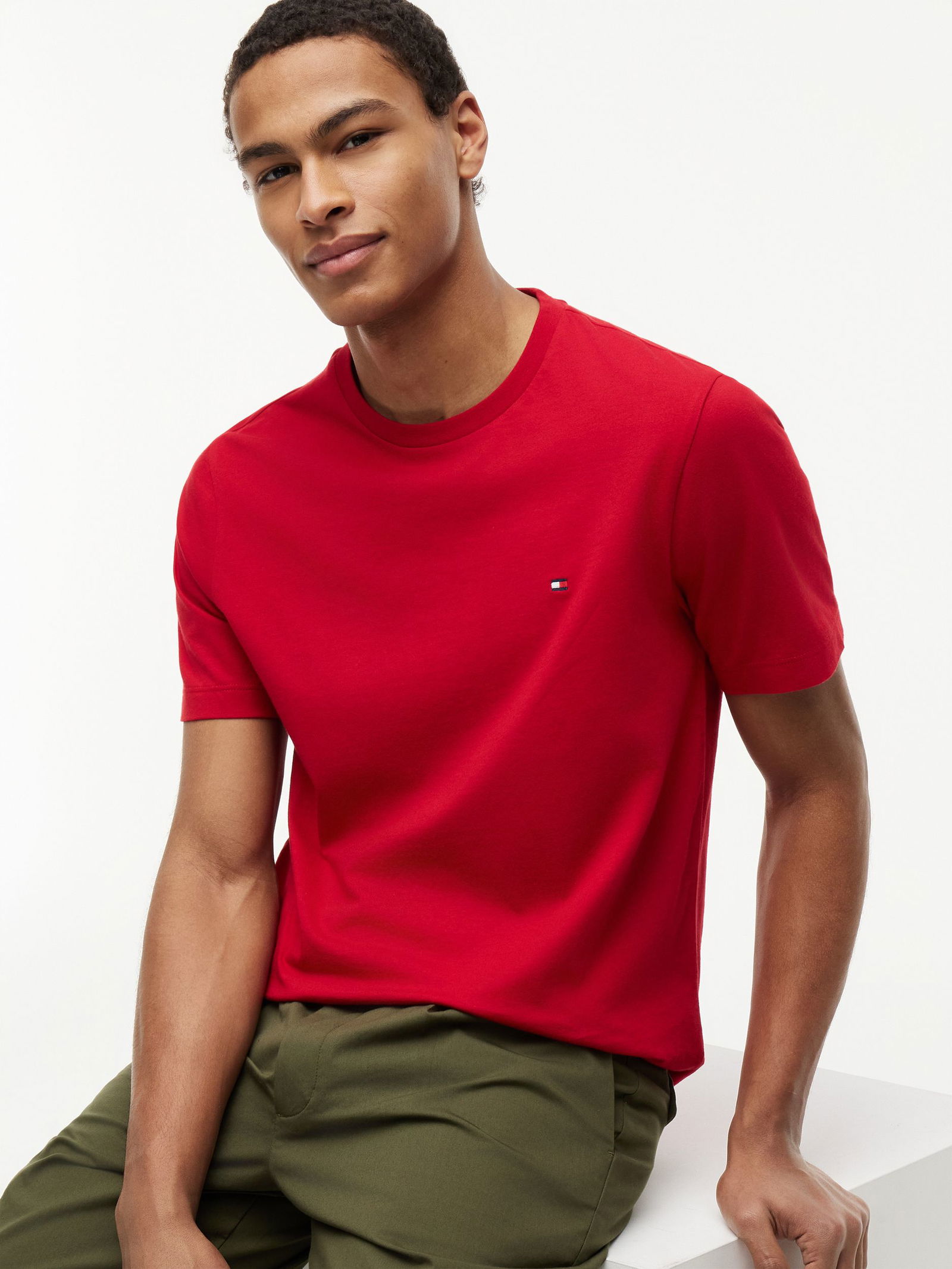 Tommy Hilfiger |  Tommy Hilfiger Shirt  | M | medium red