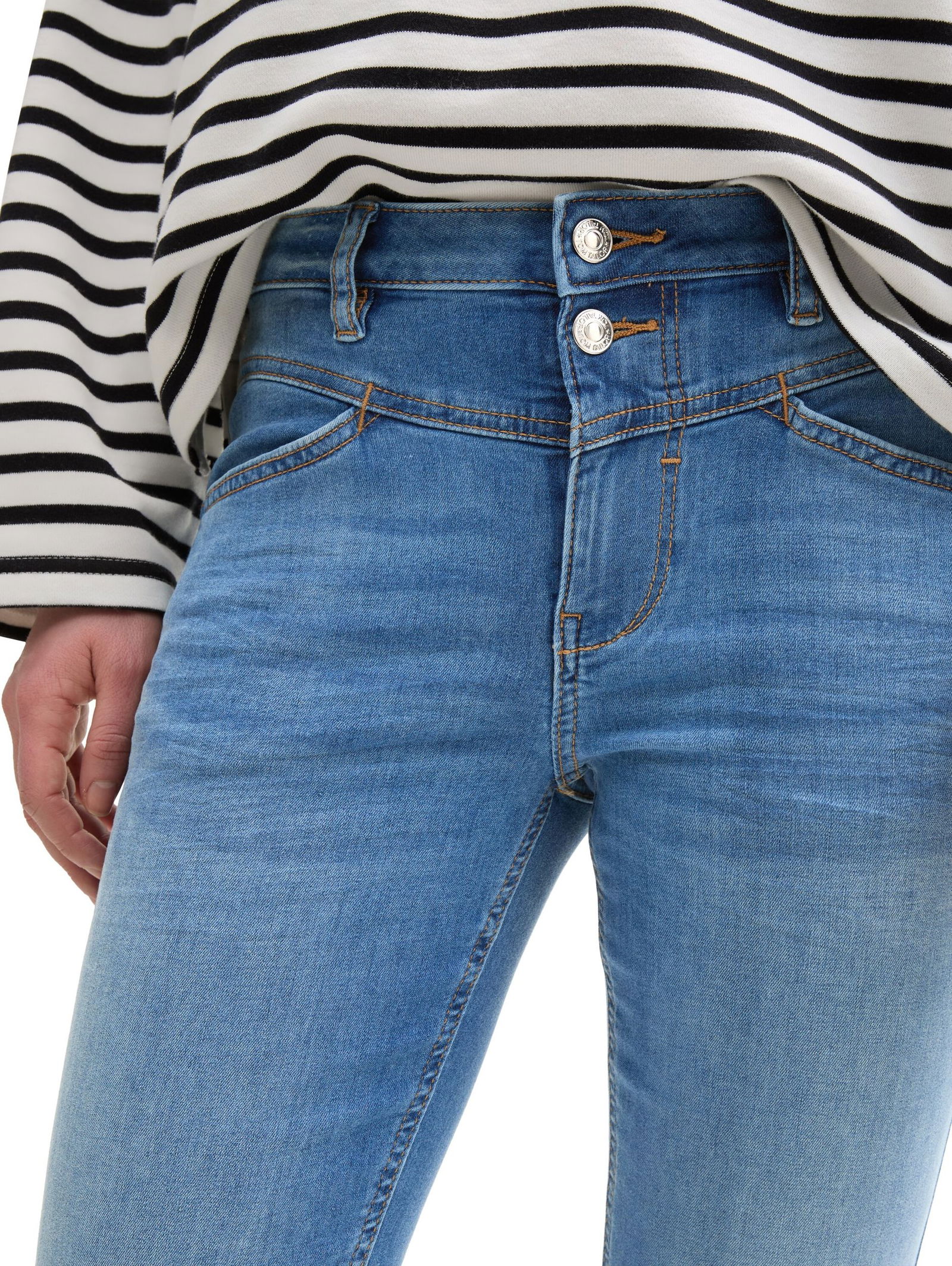Tom Tailor |  Tom Tailor 7/8-Jeans  | 34 | light stone wash denim