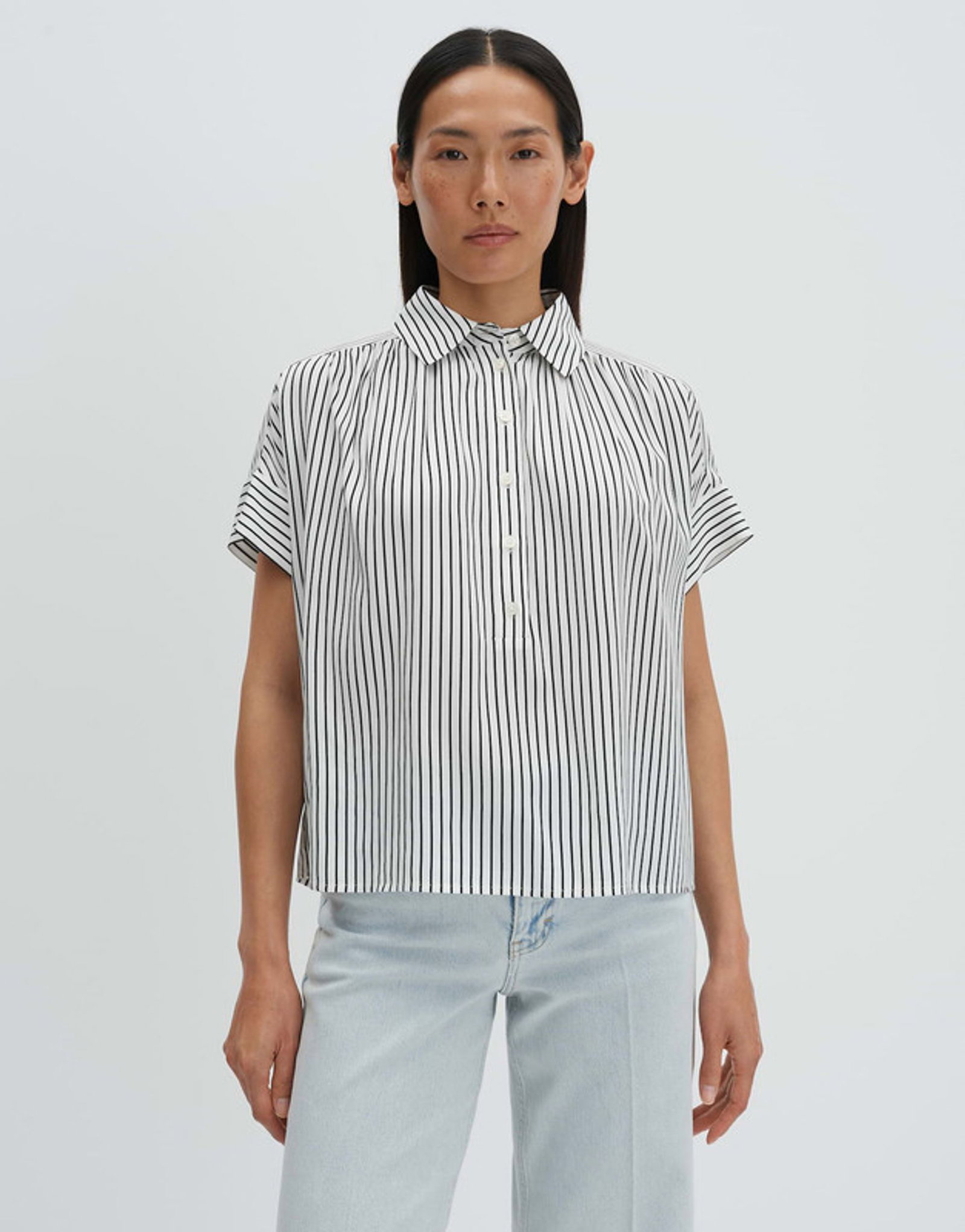 Someday |  Someday Druckbluse  | 40 | milk