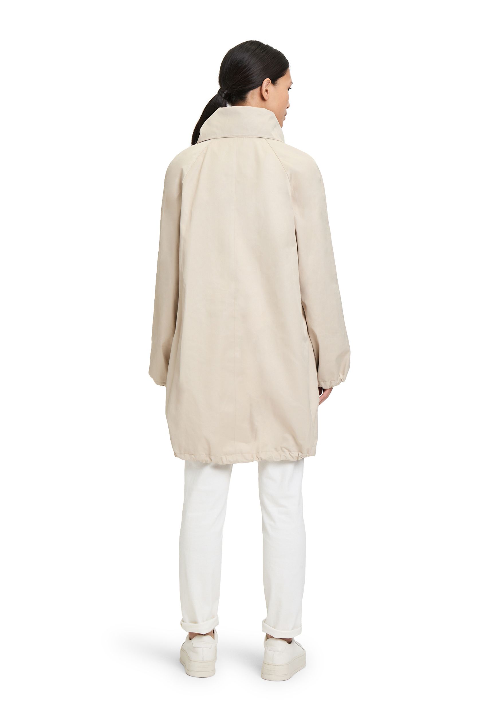 Saint Jacques |  Saint Jacques Sommermantel | 40 | silver beige