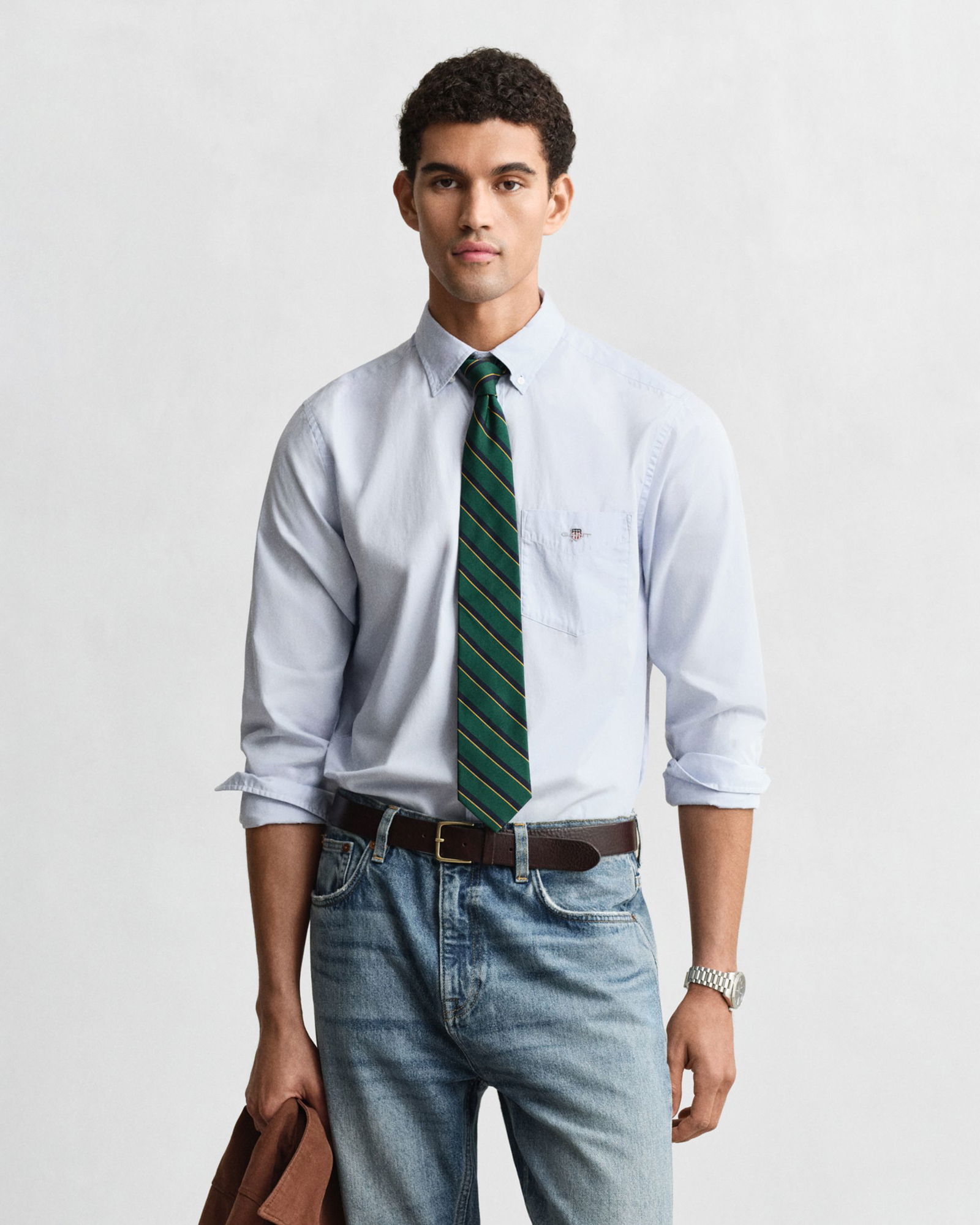 Gant | Gant Classic Popeline Hemd | L | light blue