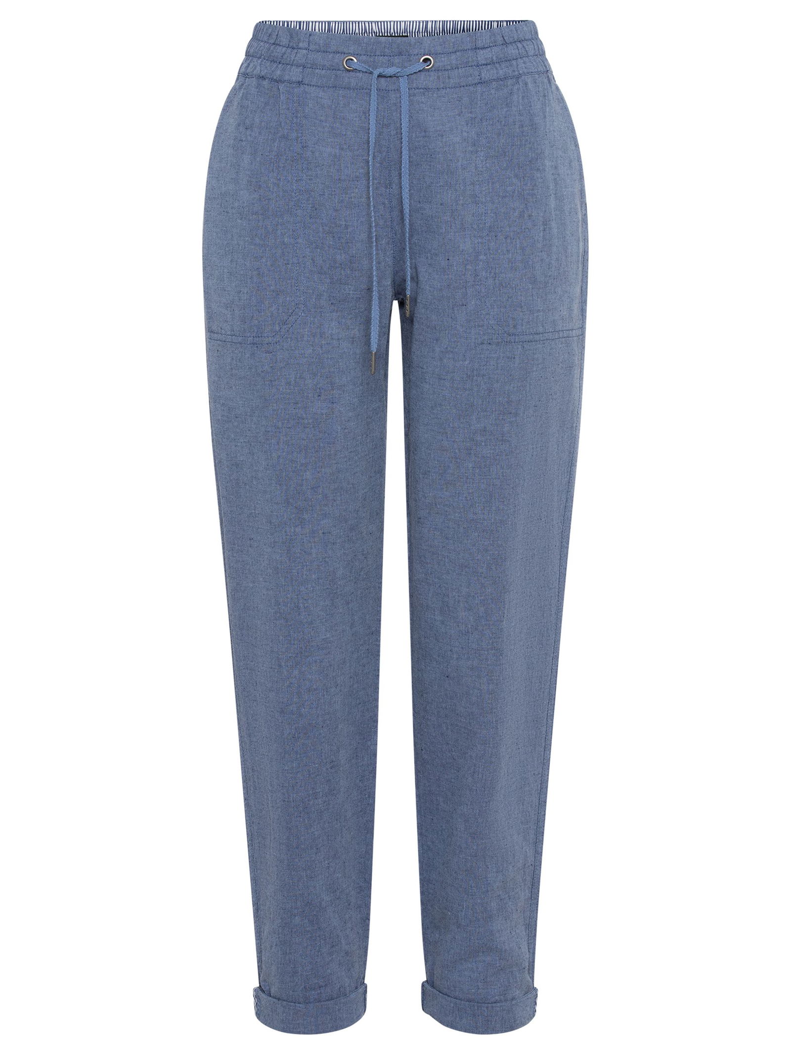 Olsen |  Olsen Schmale Hose  | 46 | blau