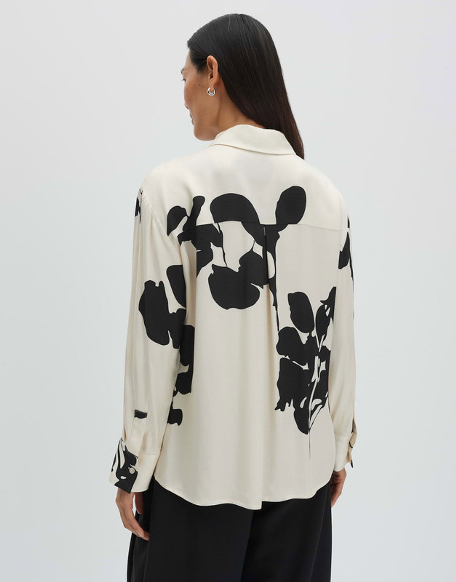 Someday |  Someday Druckbluse  | 36 | natural glaze