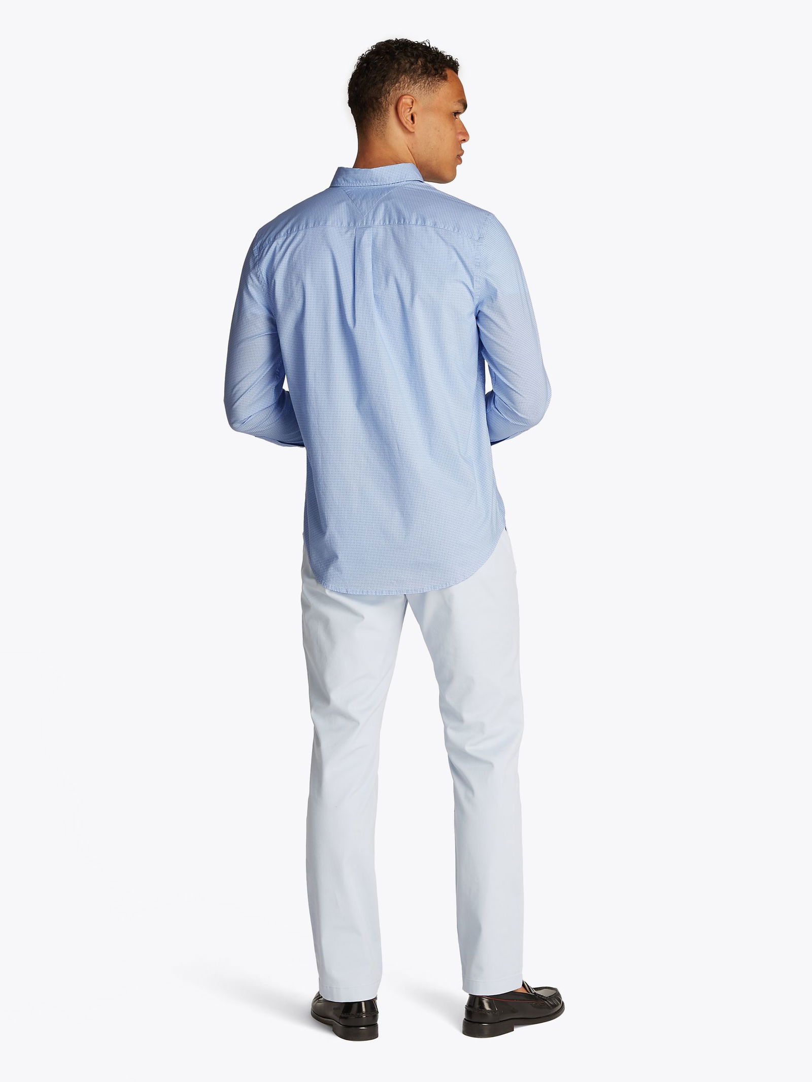 Tommy Hilfiger |  Tommy Hilfiger Hemd Regular Fit  | XXL | cloudy blue / yale navy / white