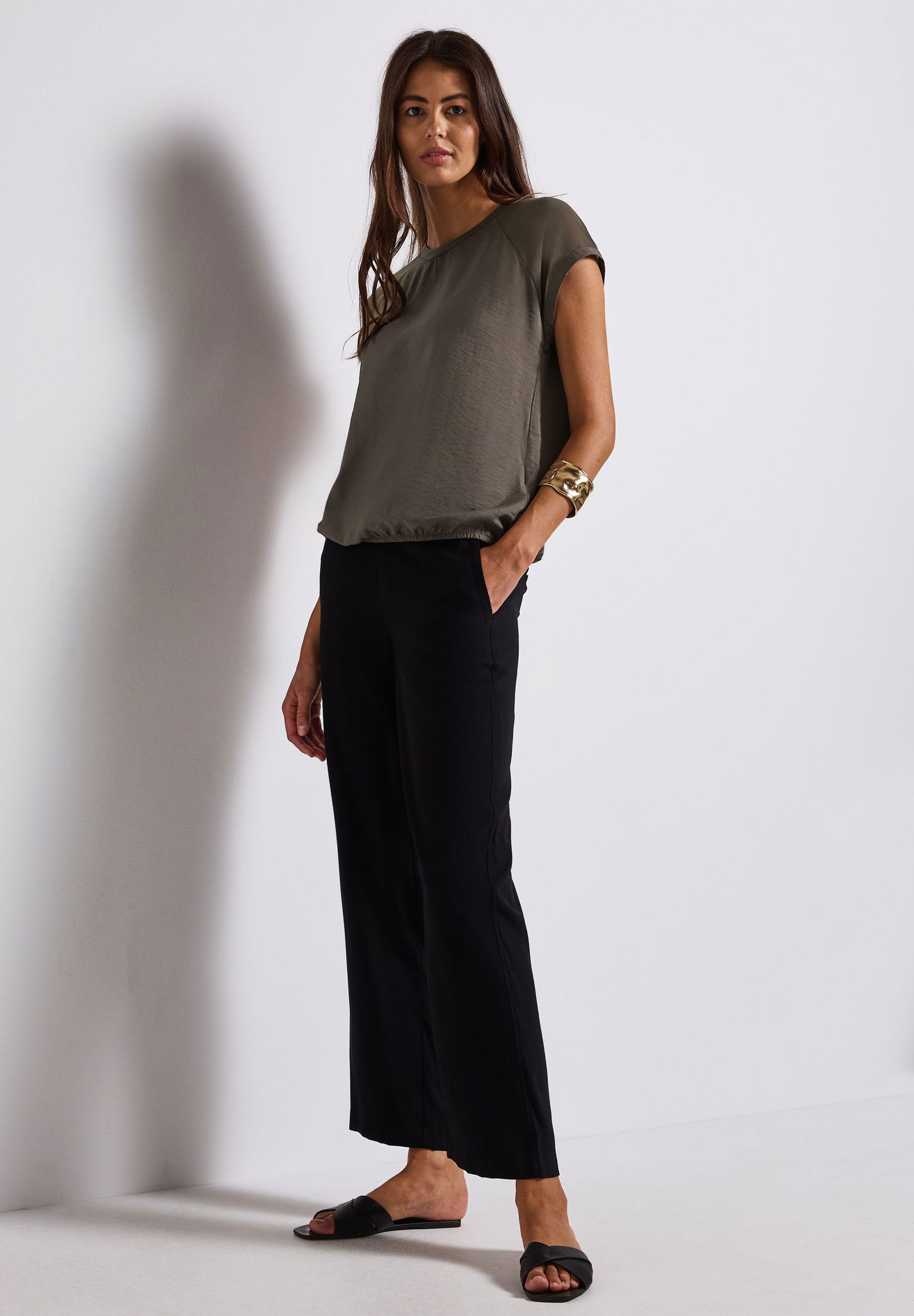  |  Blusenshirt mit Meshdetail | 40 | 4565_16762