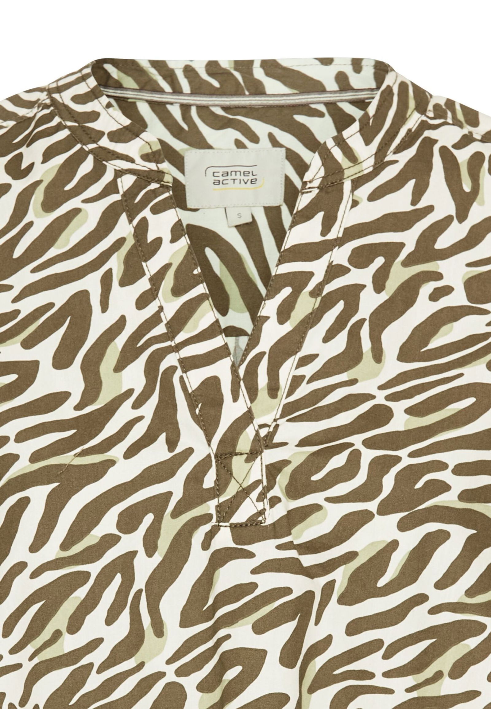 Camel Active |  Camel Active Businessbluse  | L | blue check
