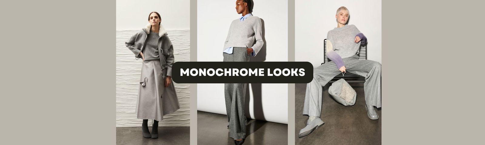Banner Blogbeitrag monochrome Looks