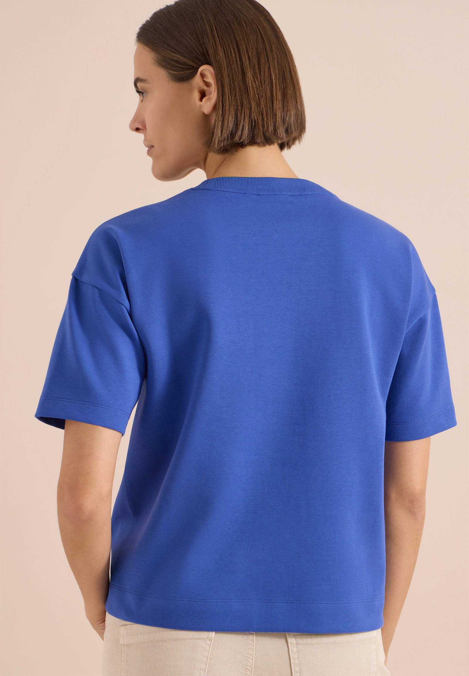Sweatshirt w. Embroidery, deep river blue #4