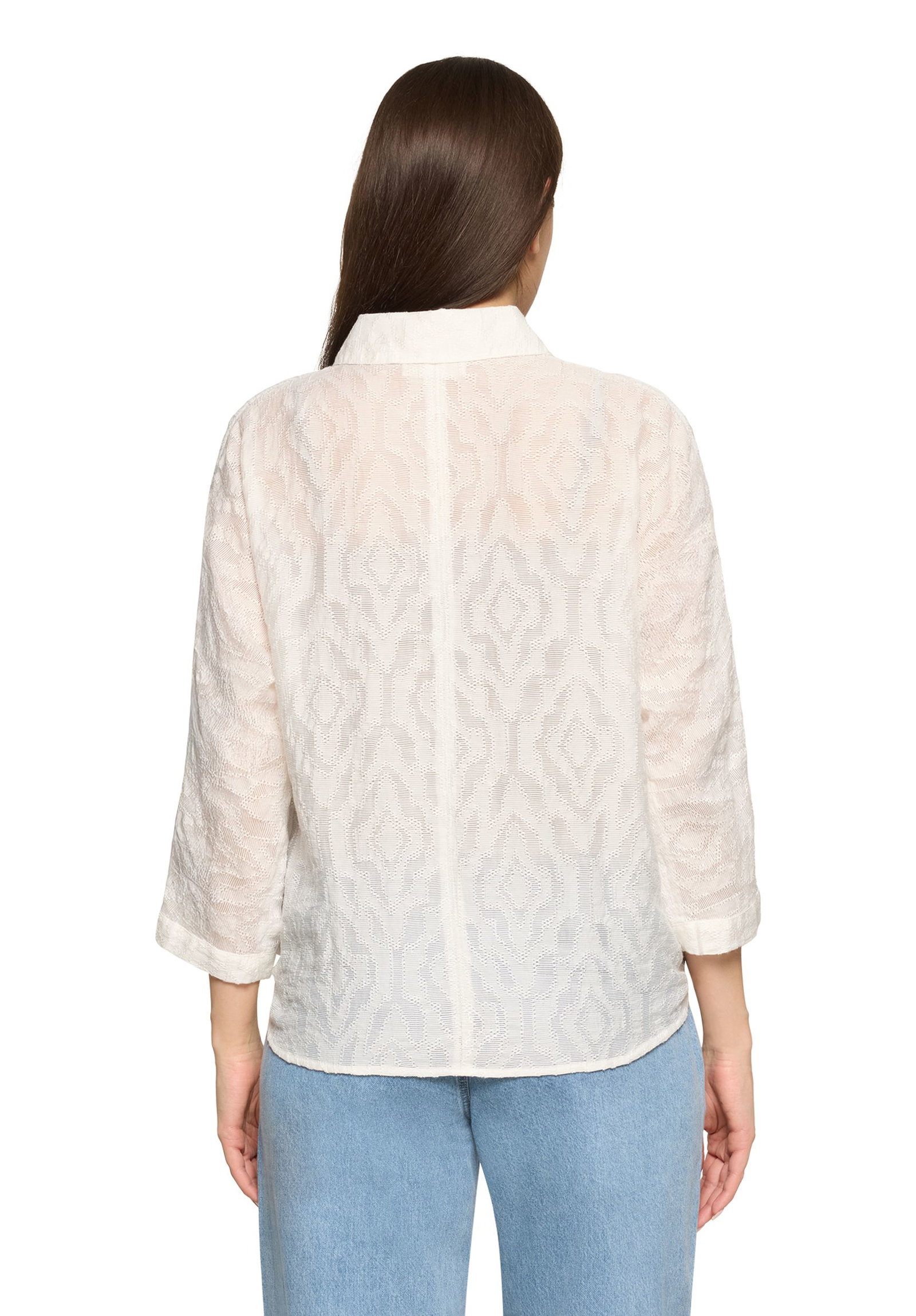 Cartoon |  Cartoon Druckbluse  | 40 | rohweiß