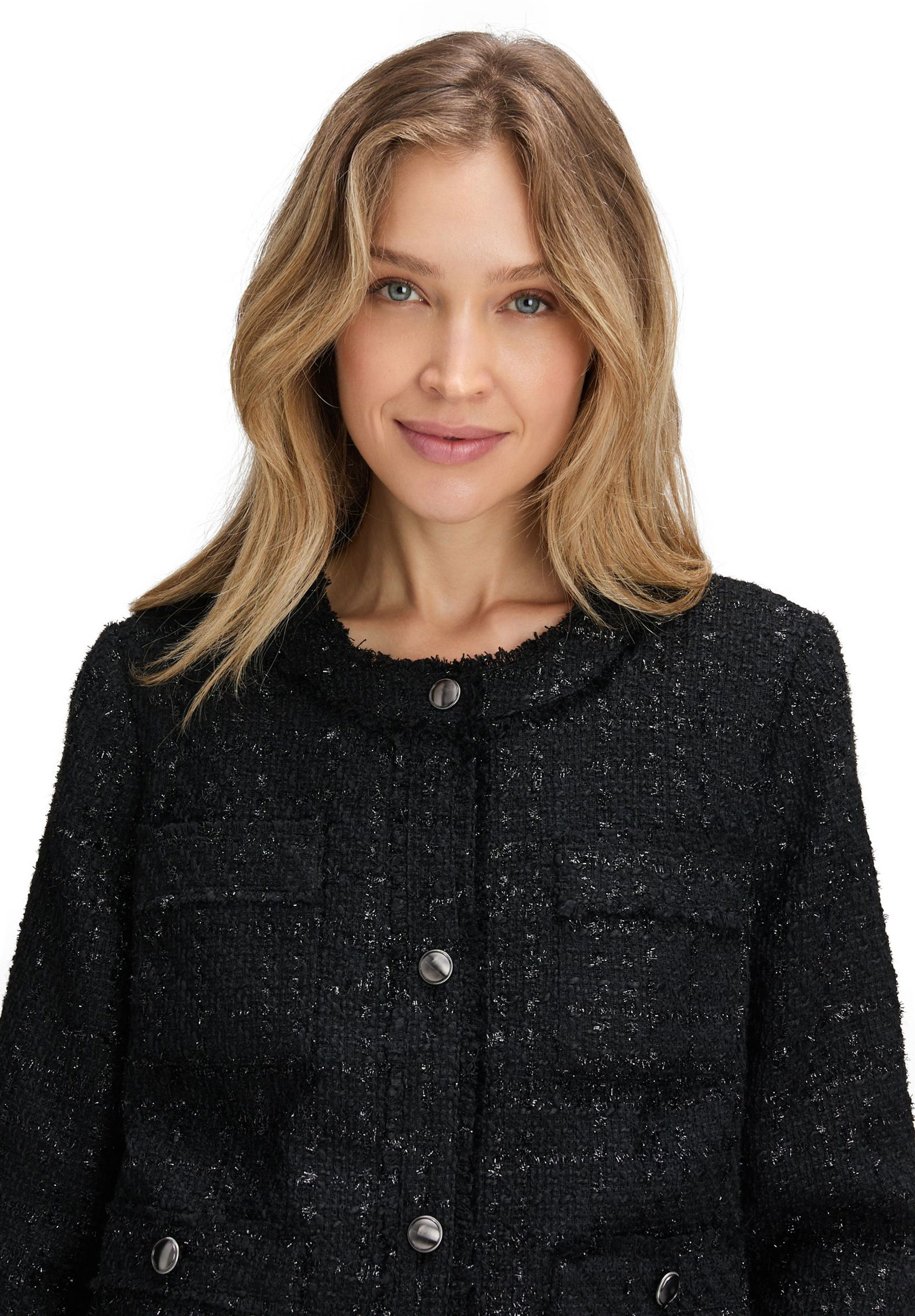 Betty Barclay |  Betty Barclay Blazer-Jacke | 44 | schwarz
