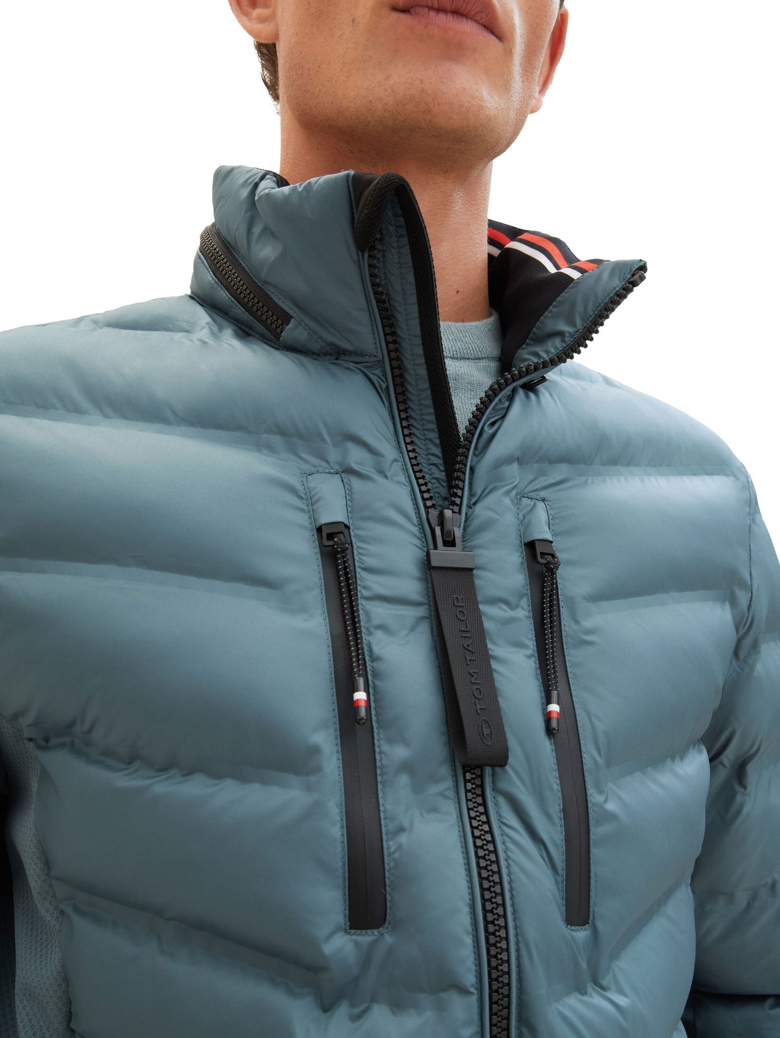 Tom Tailor | Tom Tailor Steppjacke | L | dusty dark teal