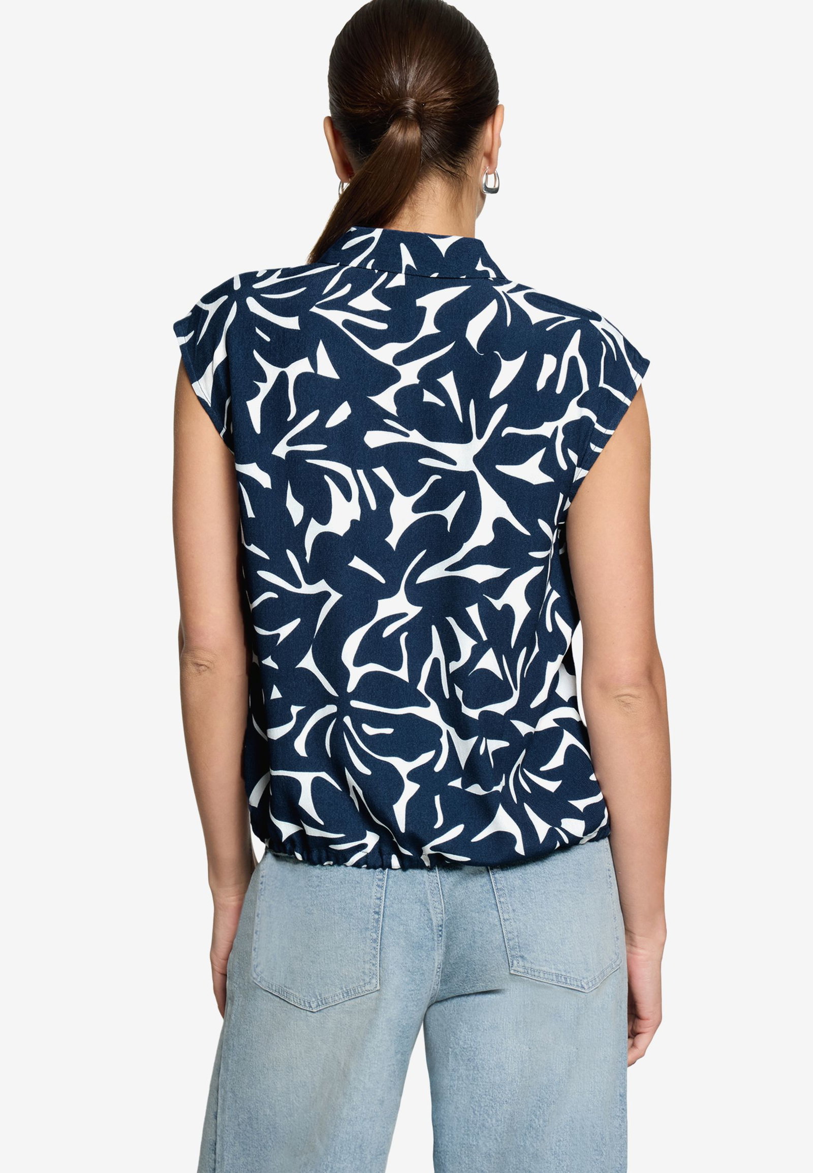 Zero |  Zero Druckbluse  | 38