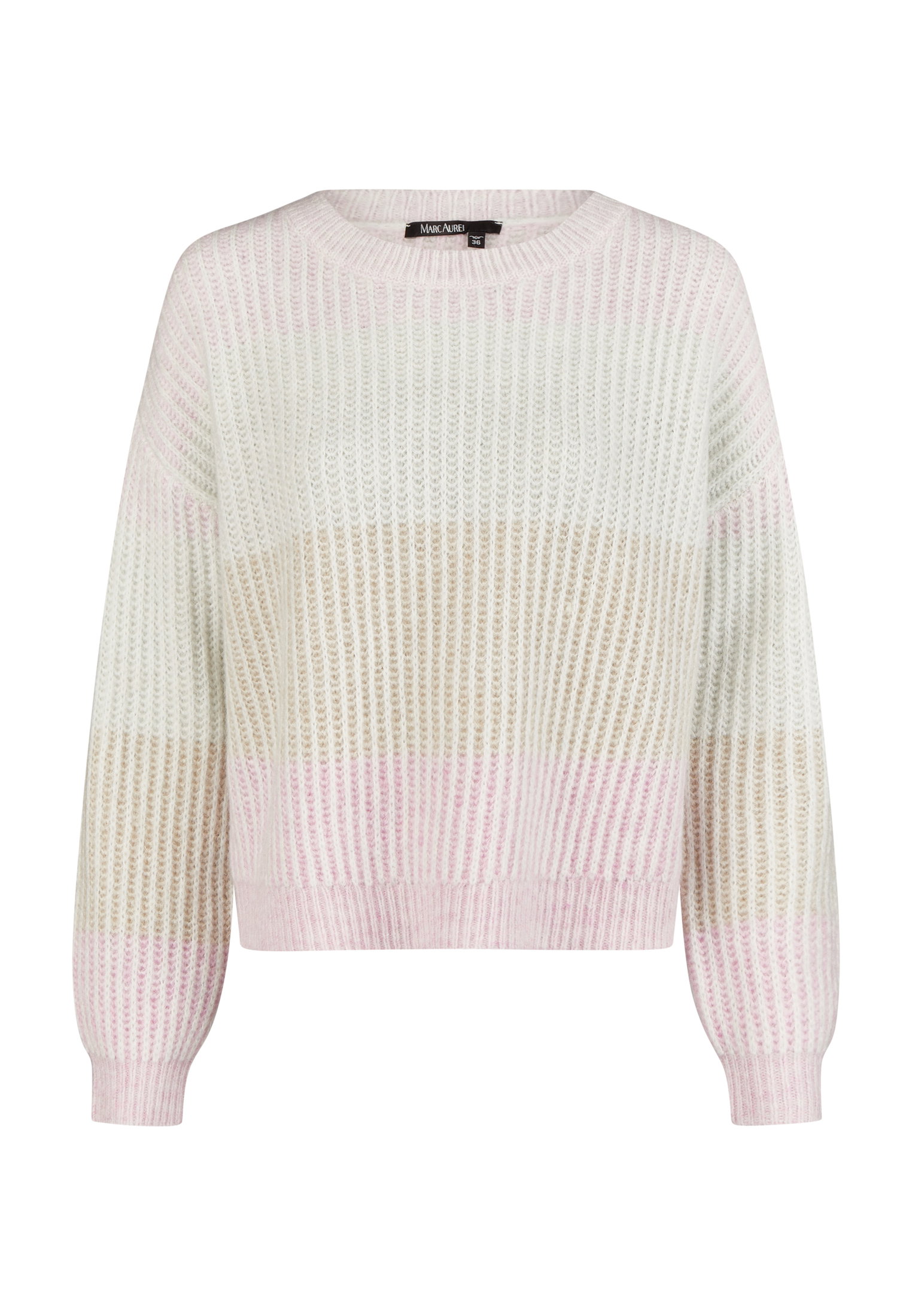 Marc Aurel Pullover mit Ombré-Ringeln #1