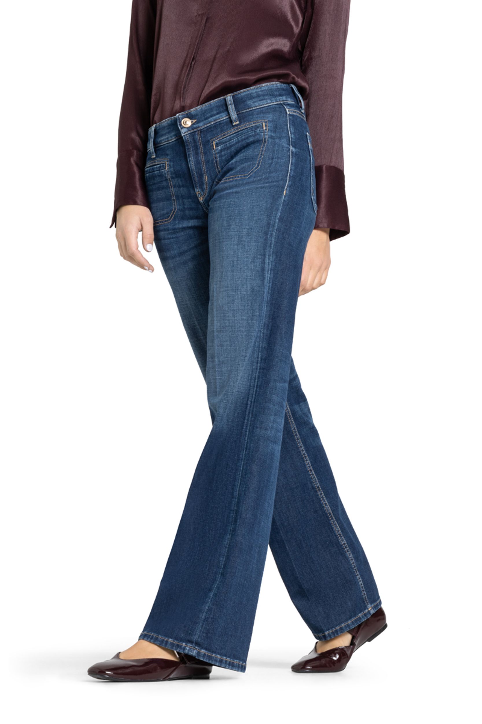 Cambio |  Cambio Straight Leg Jeans 