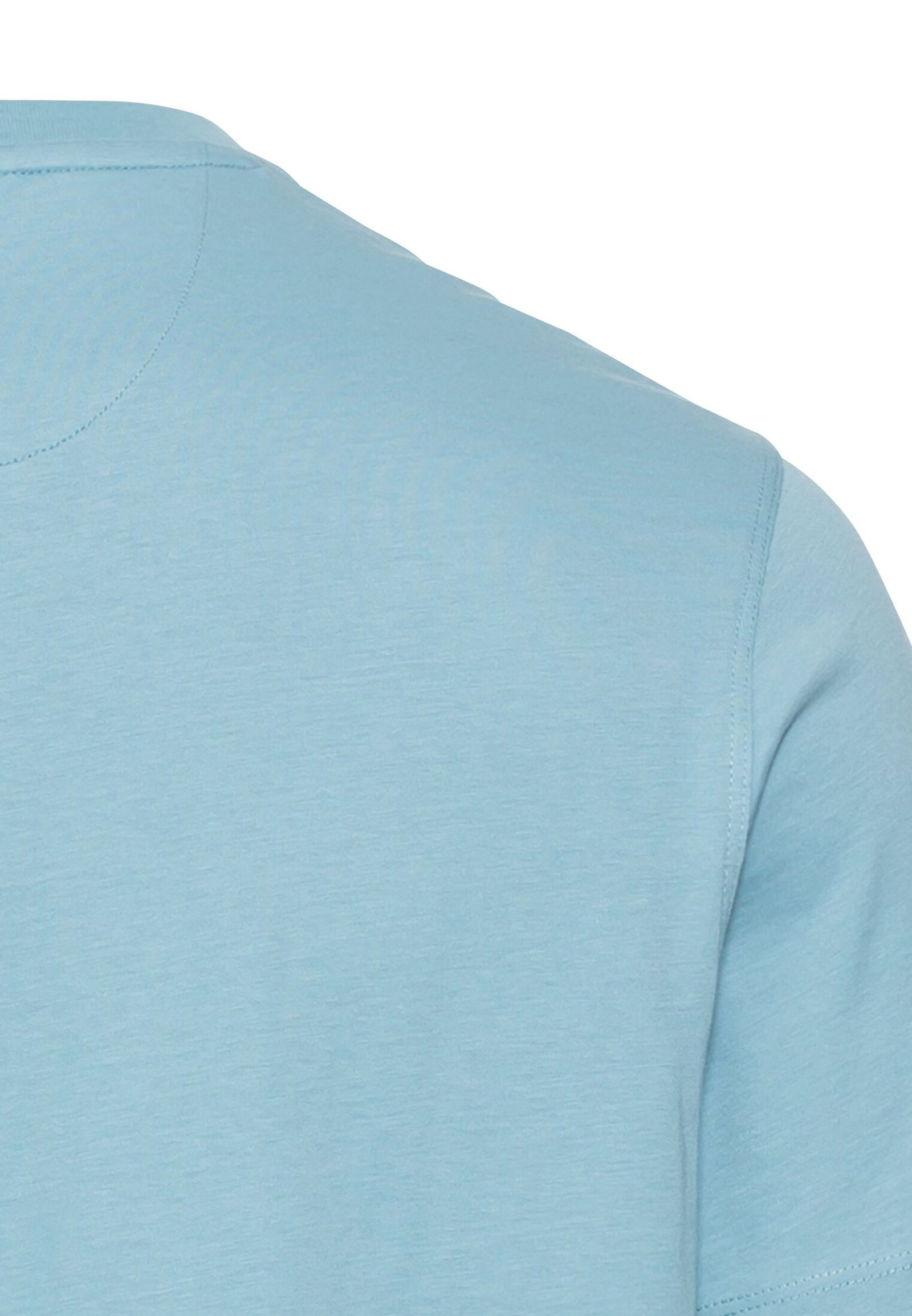Camel Active | Camel Active Kurzarm Henley aus Organic Cotton | M | asphalt