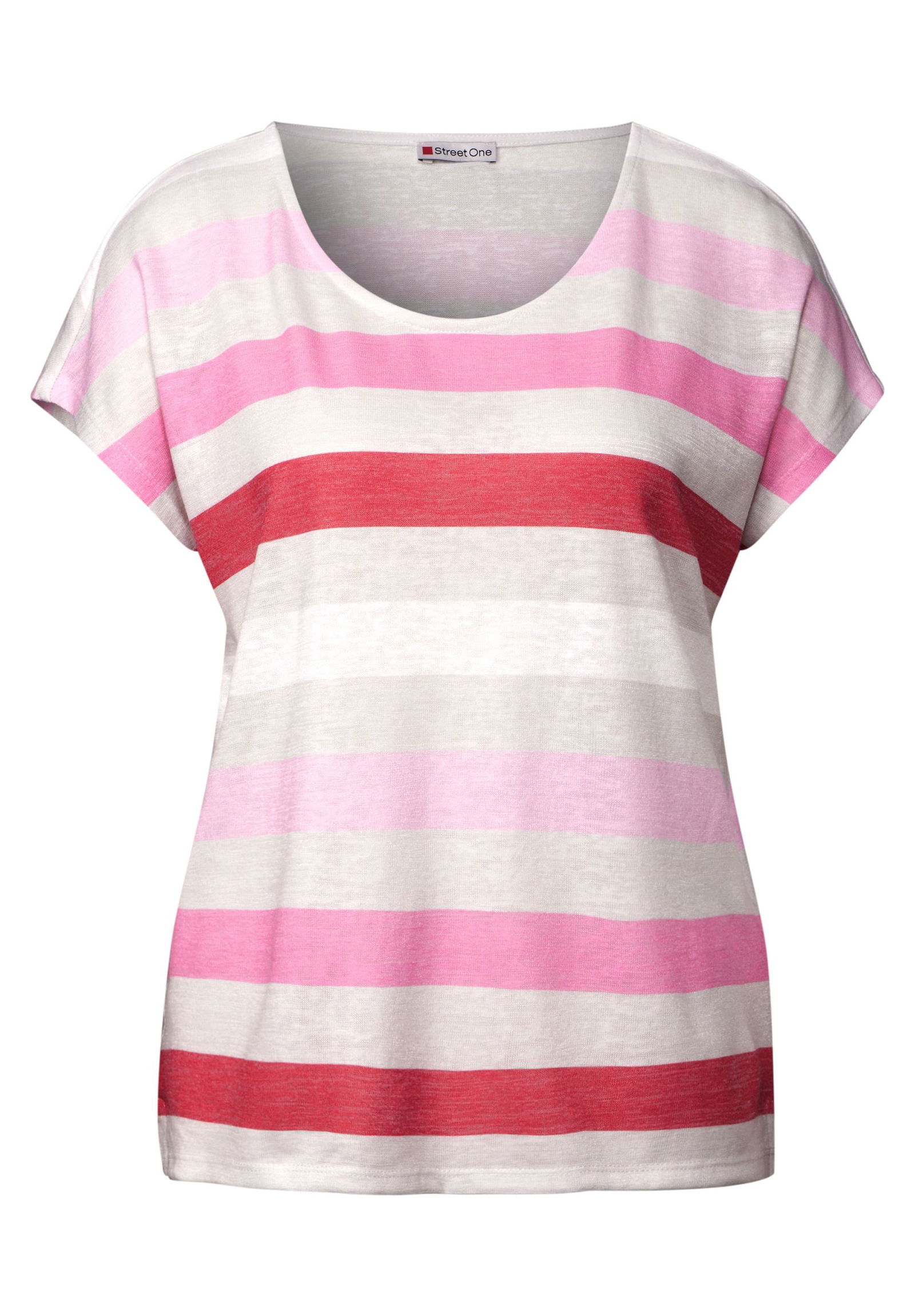  |  SOL_LTD QR big multicolor stri, soft jade green | 44 | glory red