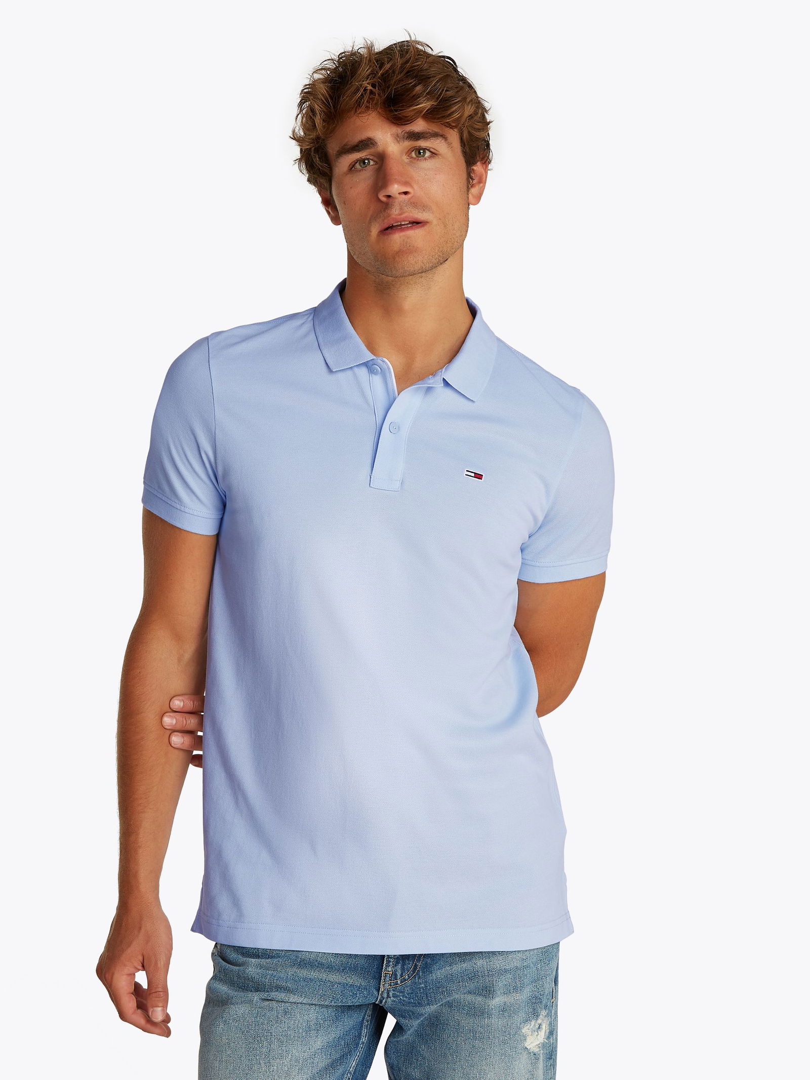 1d6274f2fc739ba037ac3ef508523d81 Tommy Jeans |  Tommy Jeans Poloshirt  | S | C3Q