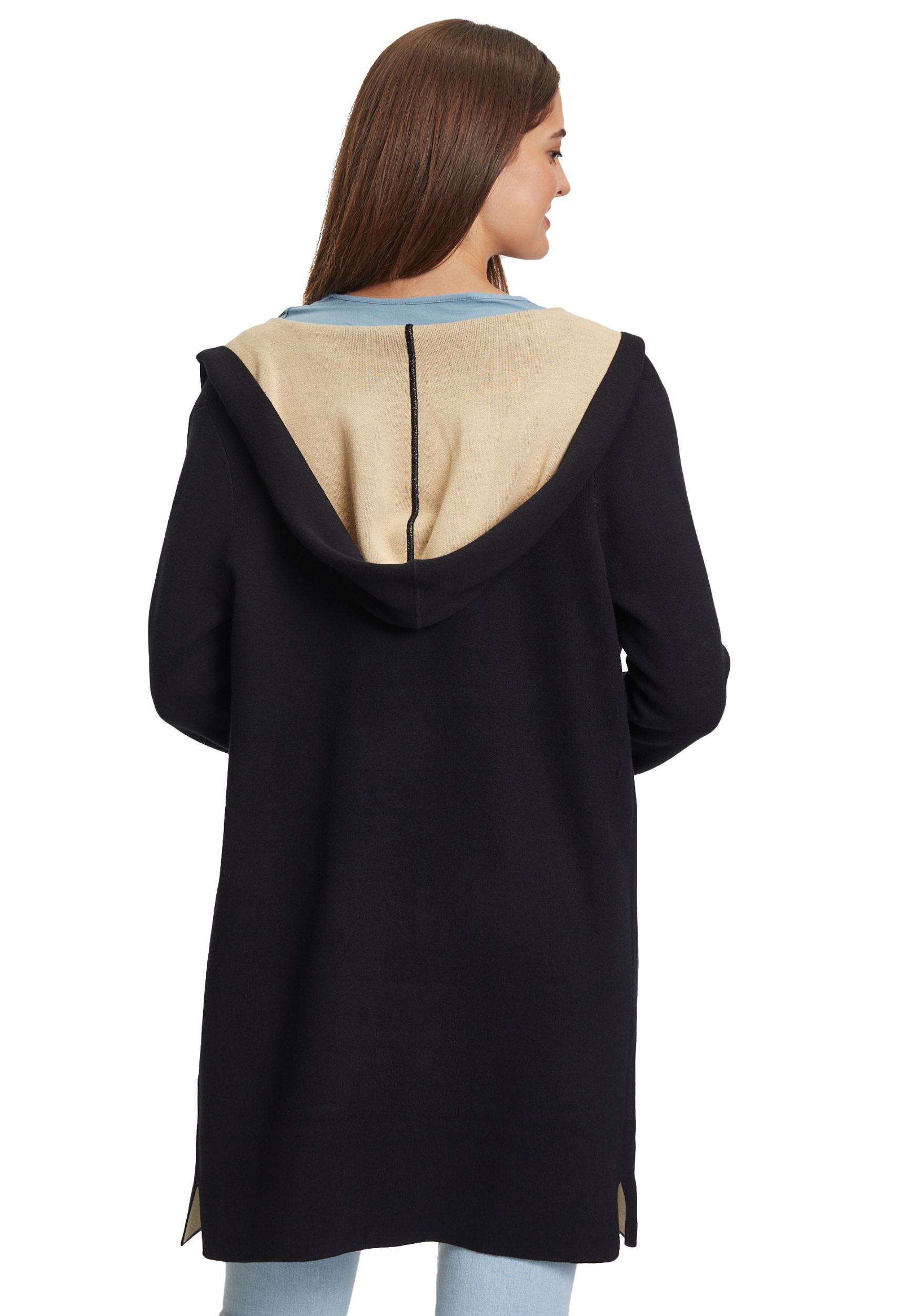 Longstrickjacke