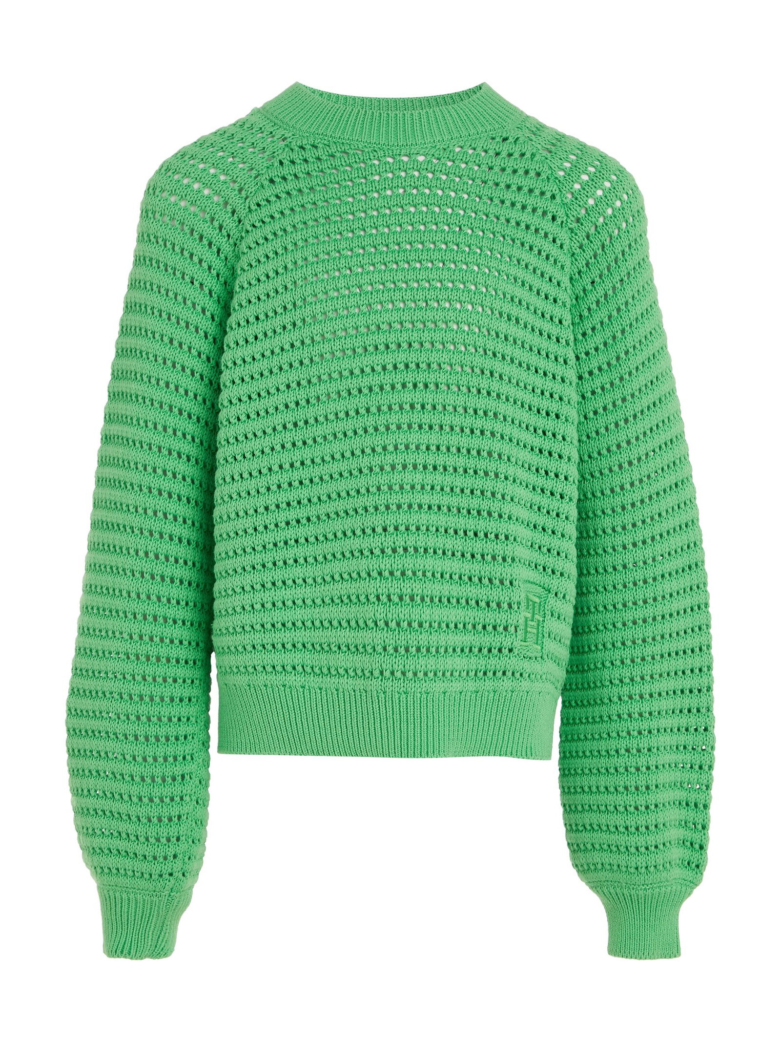 Tommy Hilfiger |  CROCHET SWEATER | 16 | spring lime