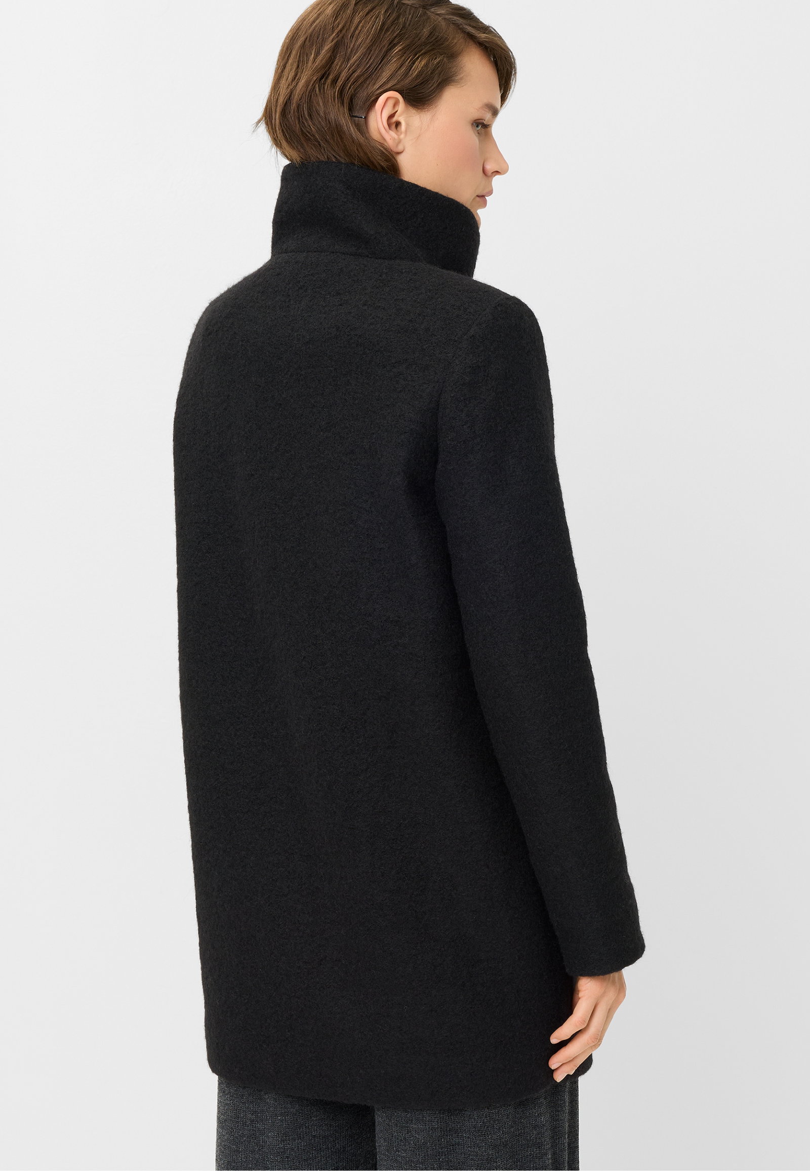 JACKE WOLLE, SCHWARZ #7
