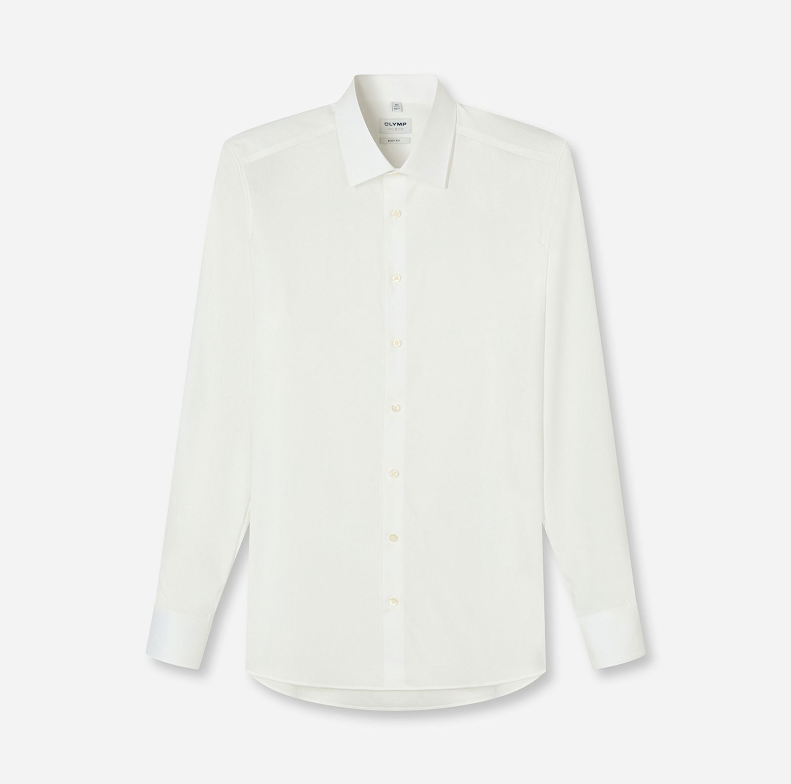 Olymp |  Olymp Hemd Slim Fit  | hellbeige | 43