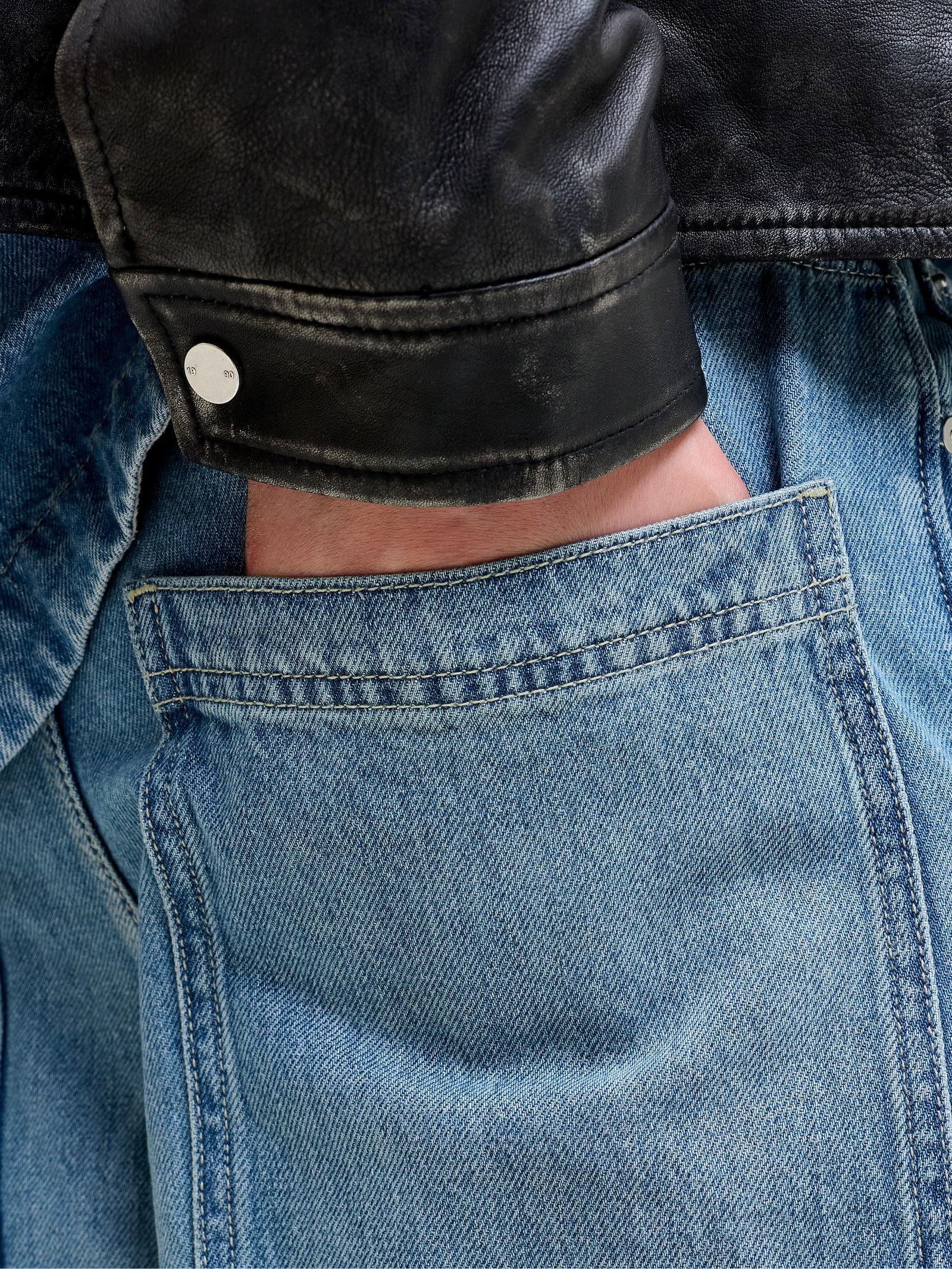 Jack&Jones |  Jack&Jones Long Shorts  | S | blue denim