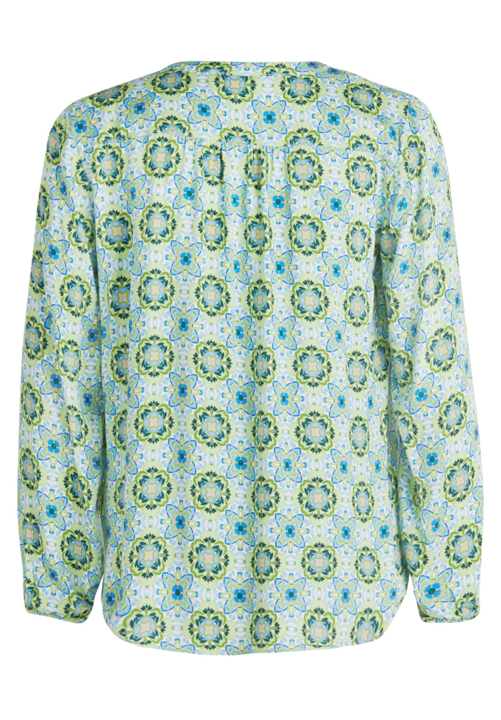 Cartoon |  Cartoon Druckbluse  | 36 | green/blue