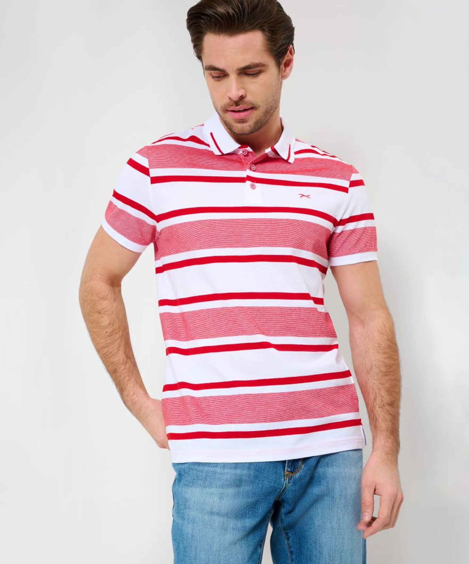 Brax | Brax Poloshirt | XL | signal red