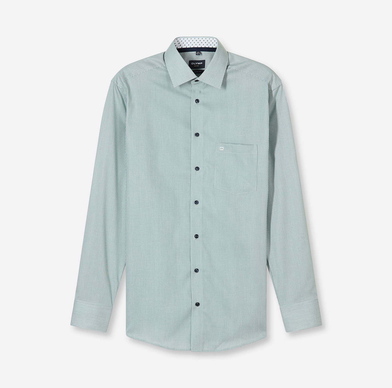 Olymp |  Olymp Hemd Modern Fit  | 41 | grün