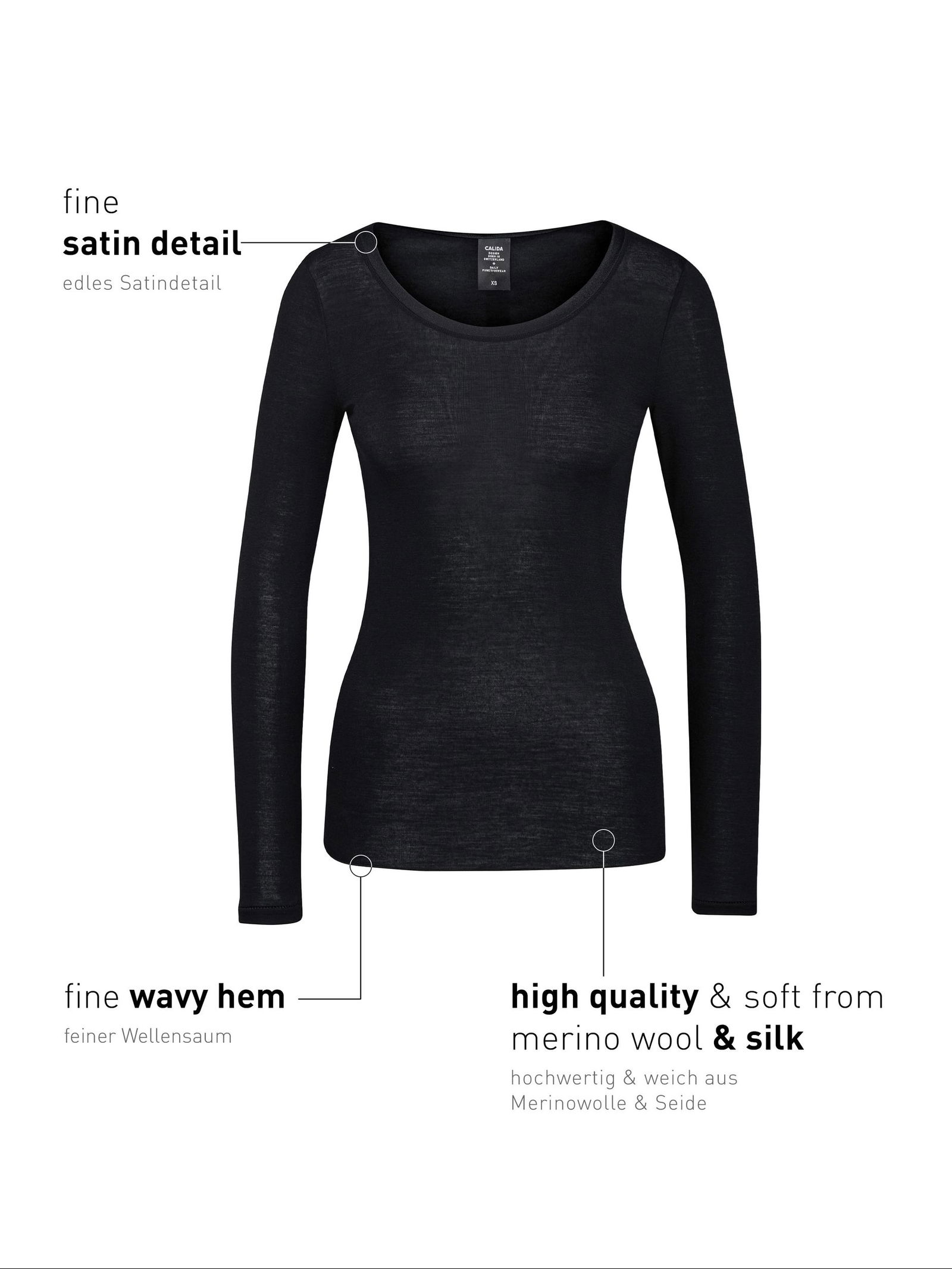 Calida | WOMEN Top long-sleeve | L